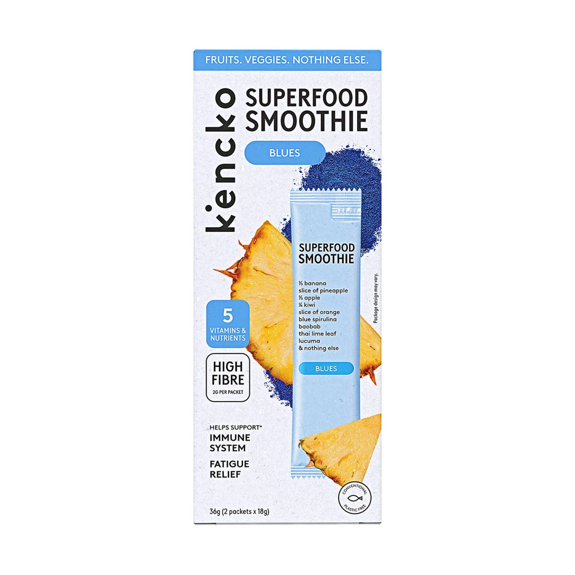 Batido em Saquetas Superfood Blues Kencko