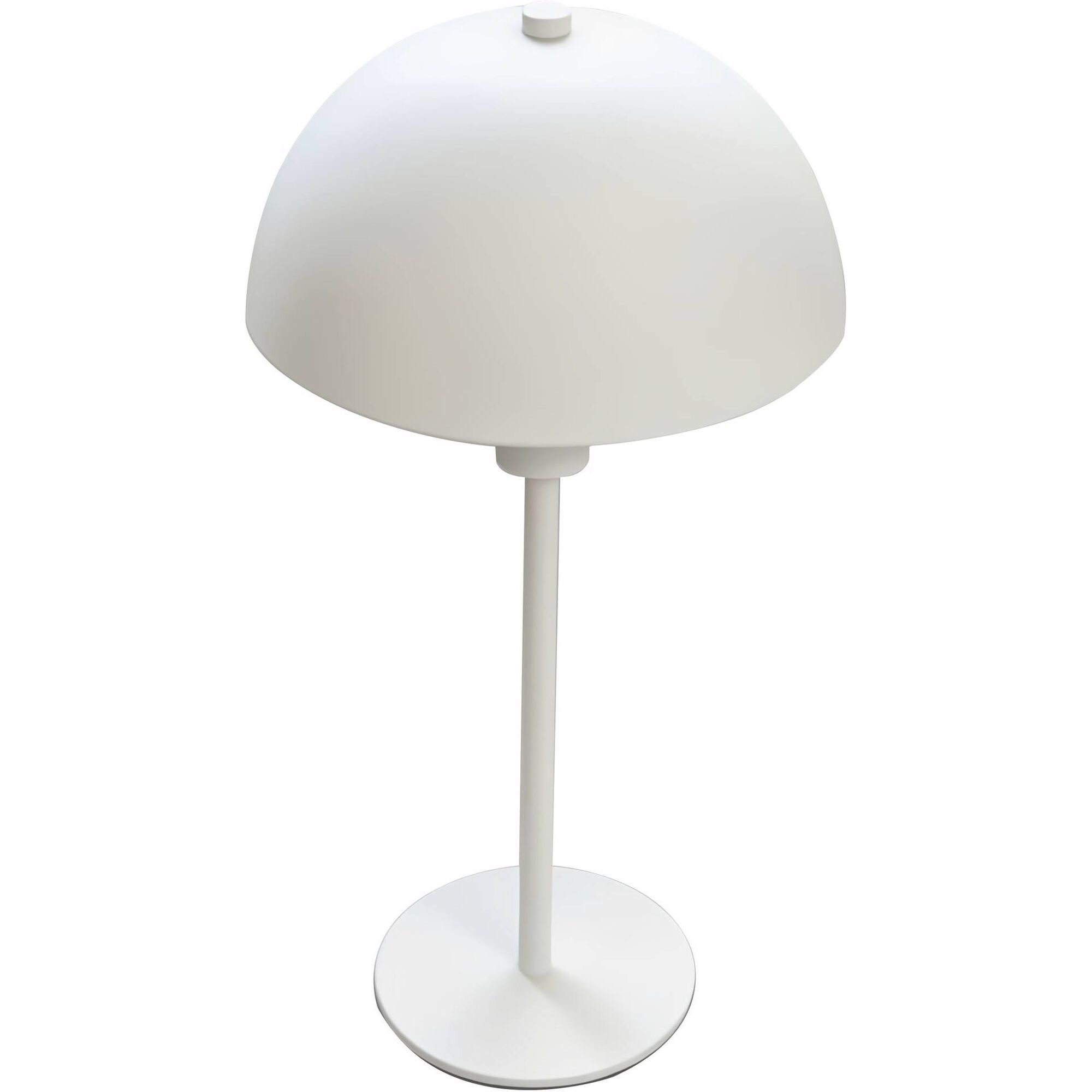 Candeeiro Cogumelo Touch Branco