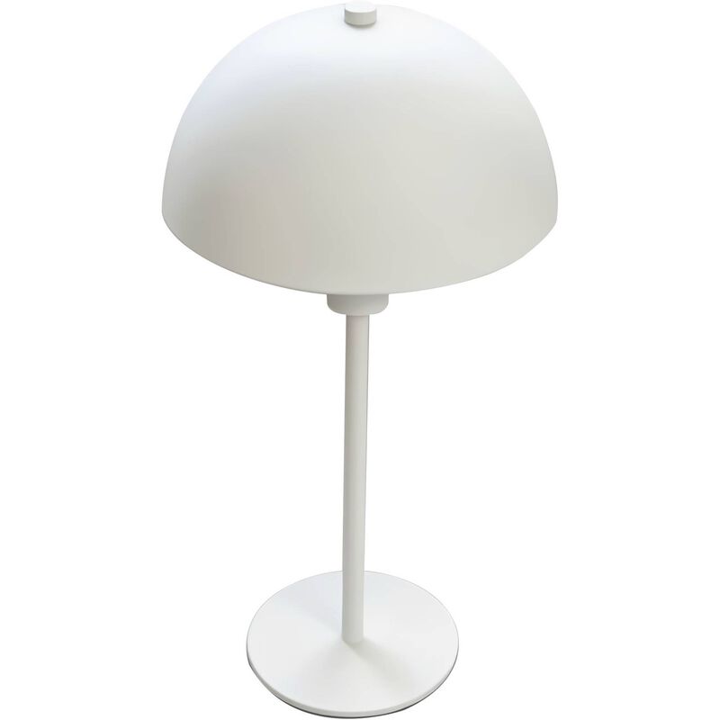 Candeeiro Cogumelo Touch Branco Kasa