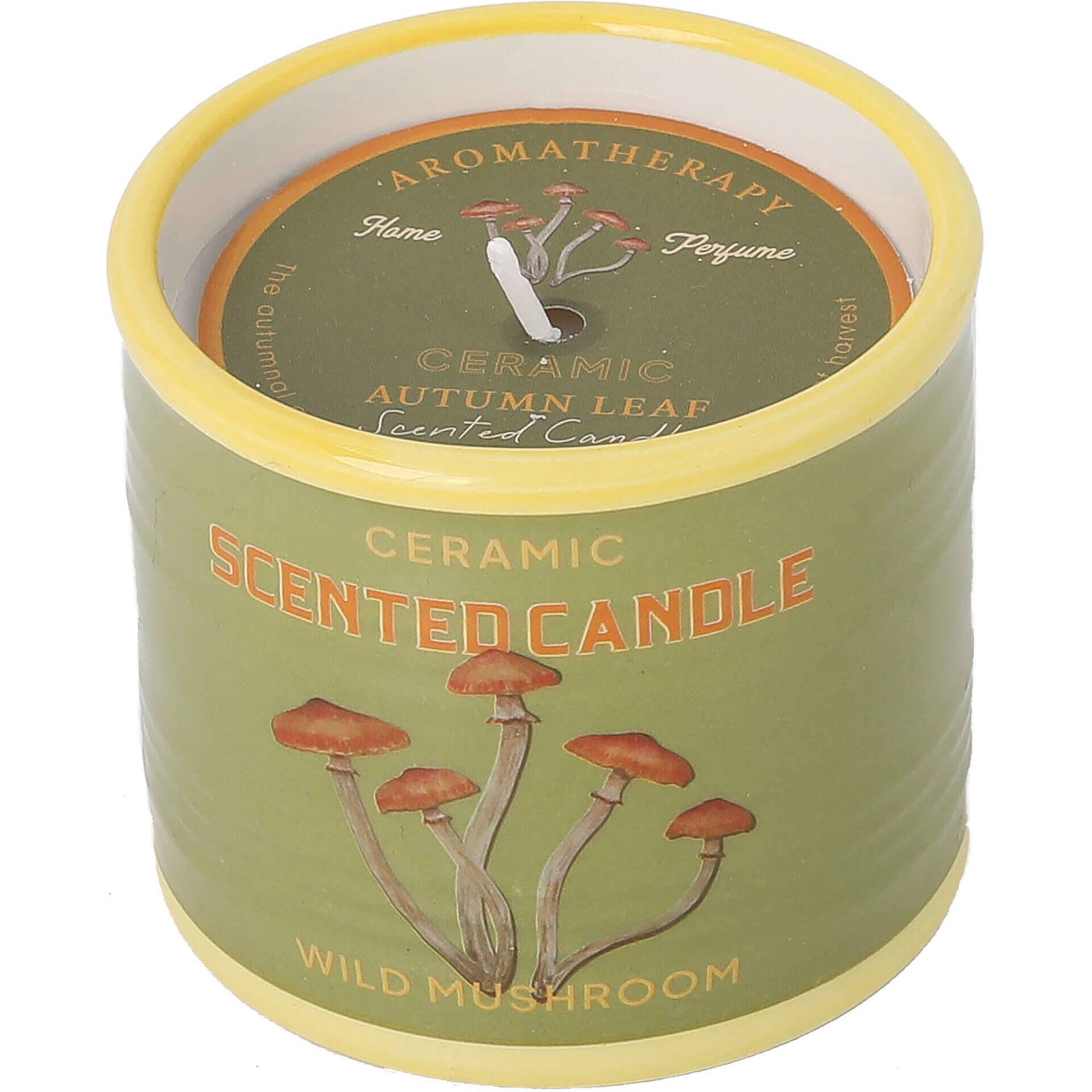 Vela Copo 120g Cogumelo Verde Kasa