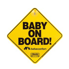 Sinal Baby on Board para Janela Automóvel