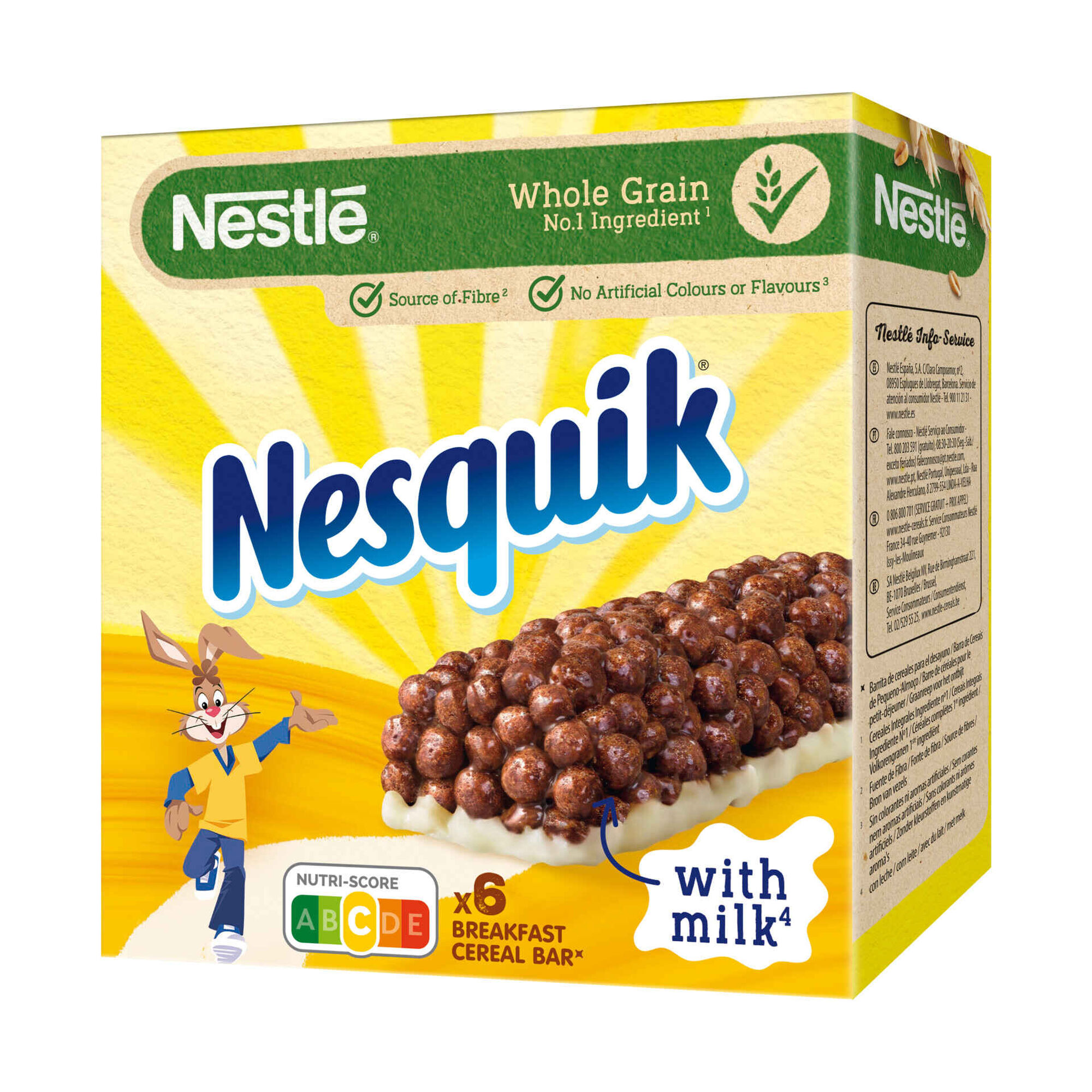 Barras de Cereais Nesquik