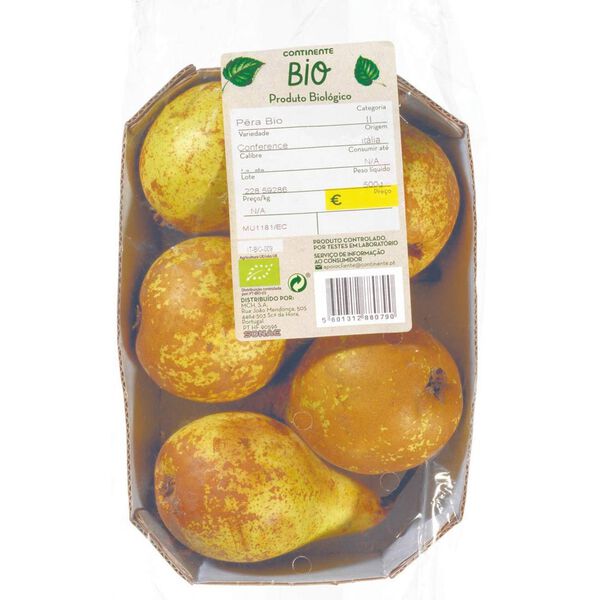 Pera Biológica Continente Bio