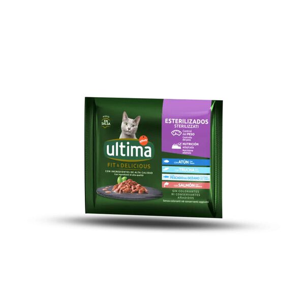 Comida Húmida para Gato Esterilizado Peixe Affinity Ultima