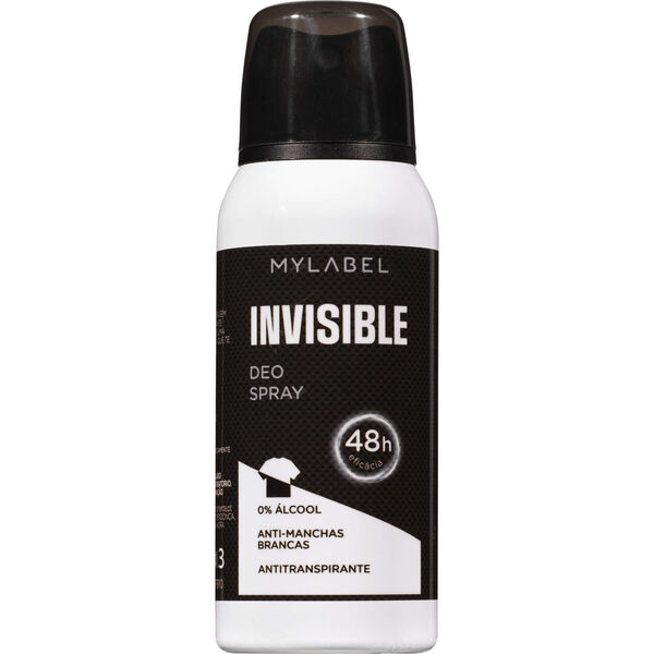 Desodorizante Spray Men Invisible MyLabel