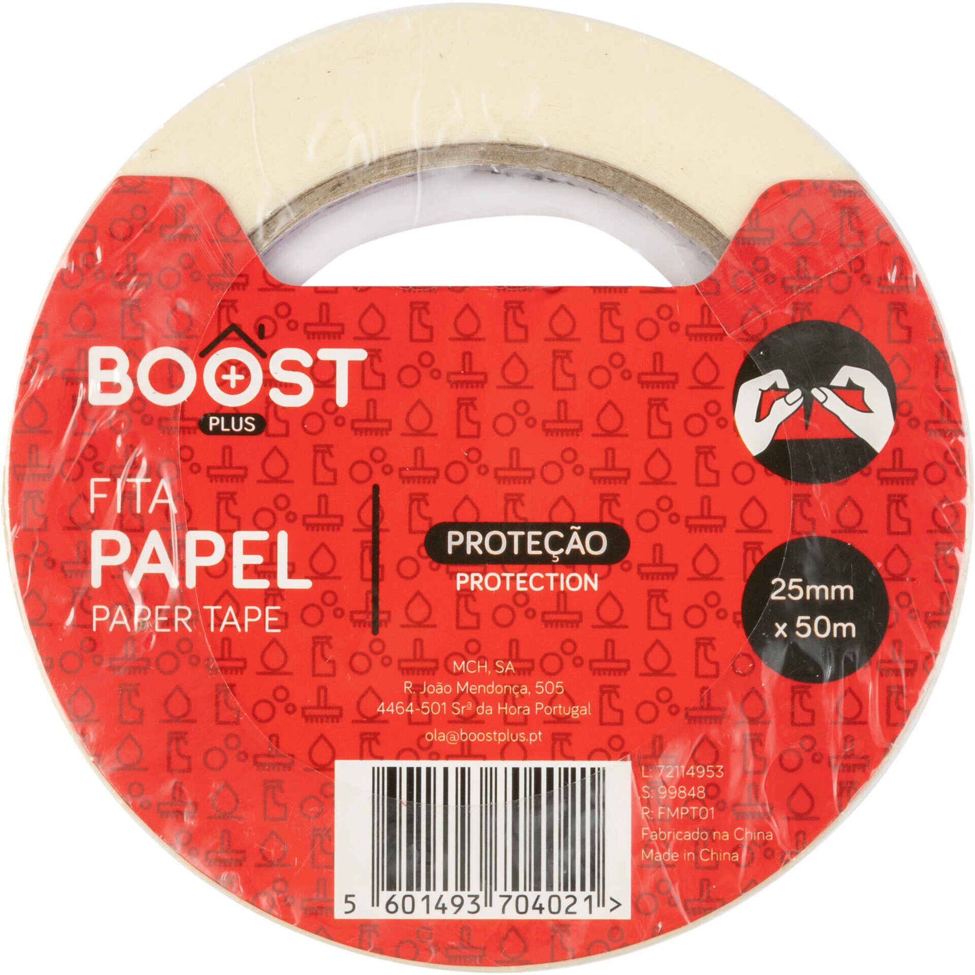 Fita de Papel 25mmx50m Boost