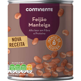 Feij&atilde;o Manteiga Cozido Continente