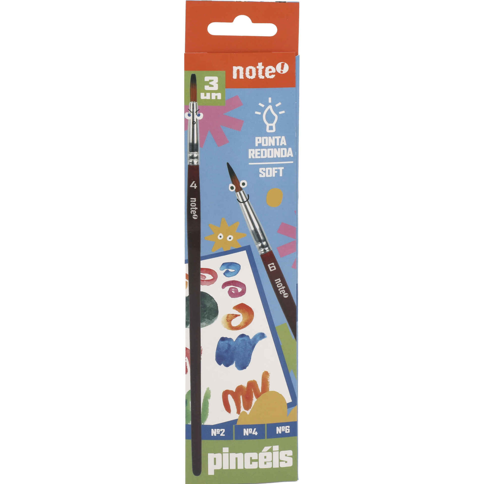 Pinc&eacute;is N.&ordm; 2, 4 e 6 Note!