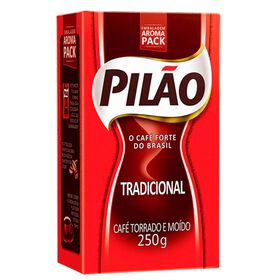Caf&eacute; Mo&iacute;do Torrado Tradicional Pil&atilde;o