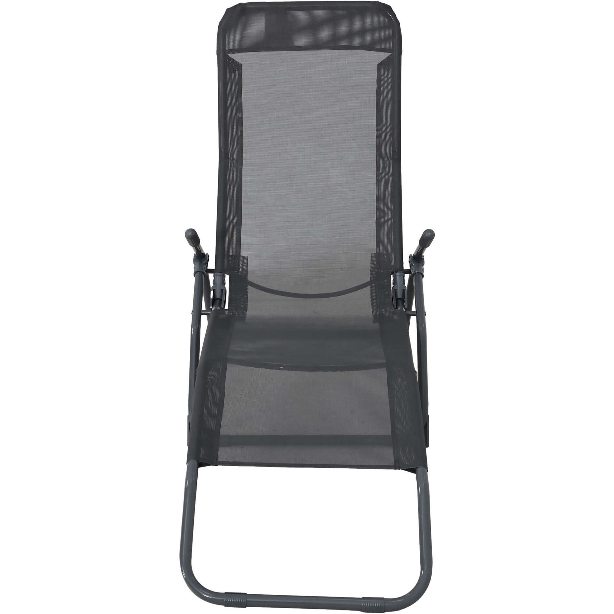 Espregui&ccedil;adeira Cinza Ibiza II Kasa