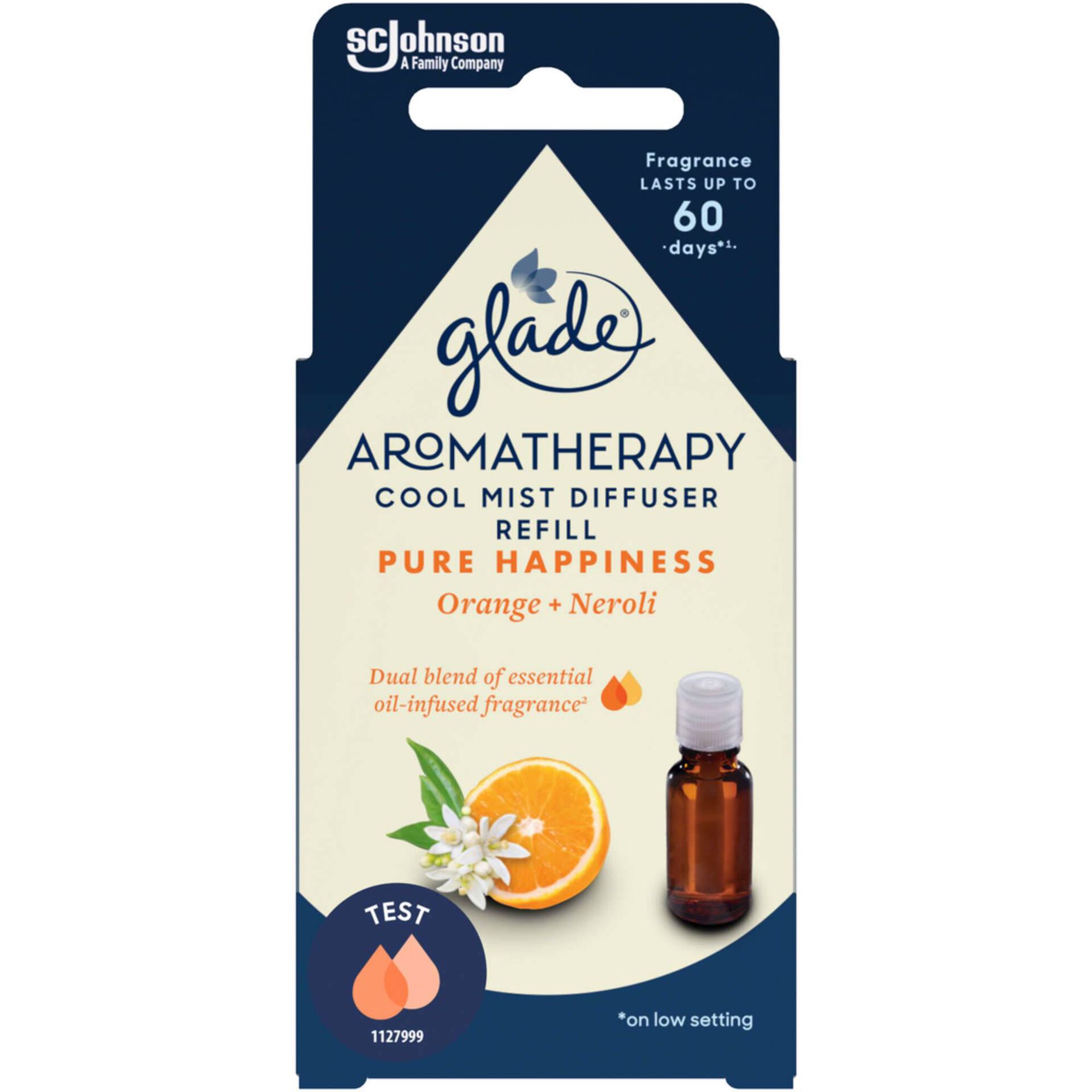 Ambientador Recarga Aromatherapy Cool Mist Pure Hapiness