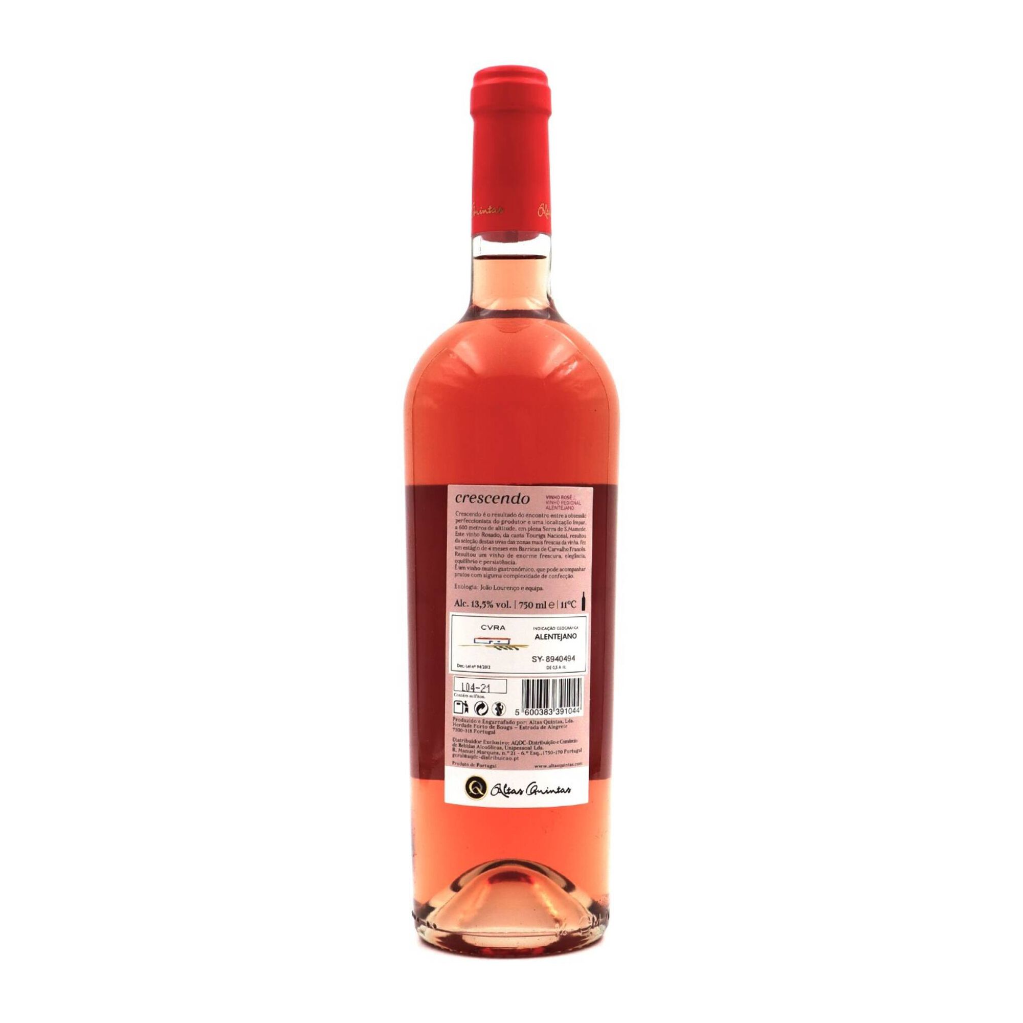 Crescendo Alentejano Vinho Ros&eacute;