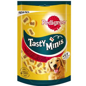 Snack para Cão Tasty Minis Chew Slic Pedigree