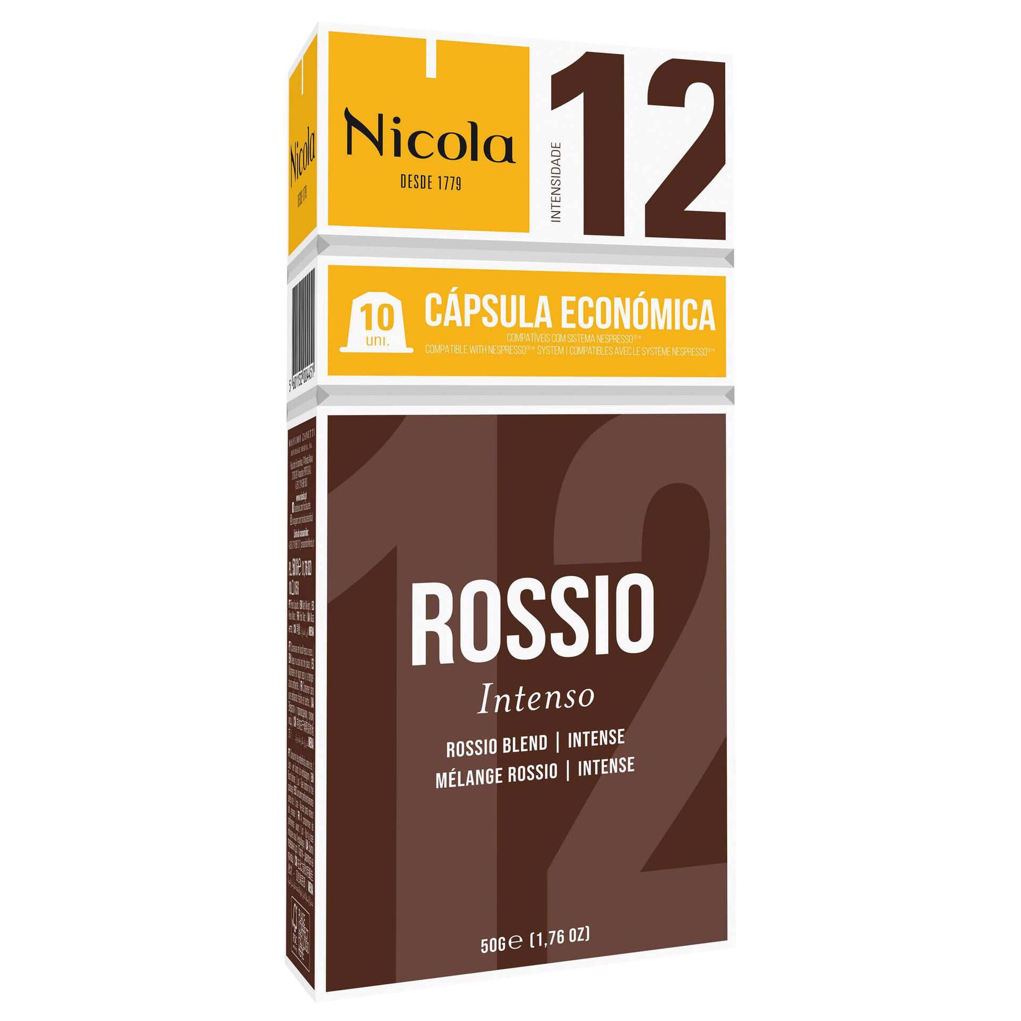 Cápsulas de Café Rossio Int 12