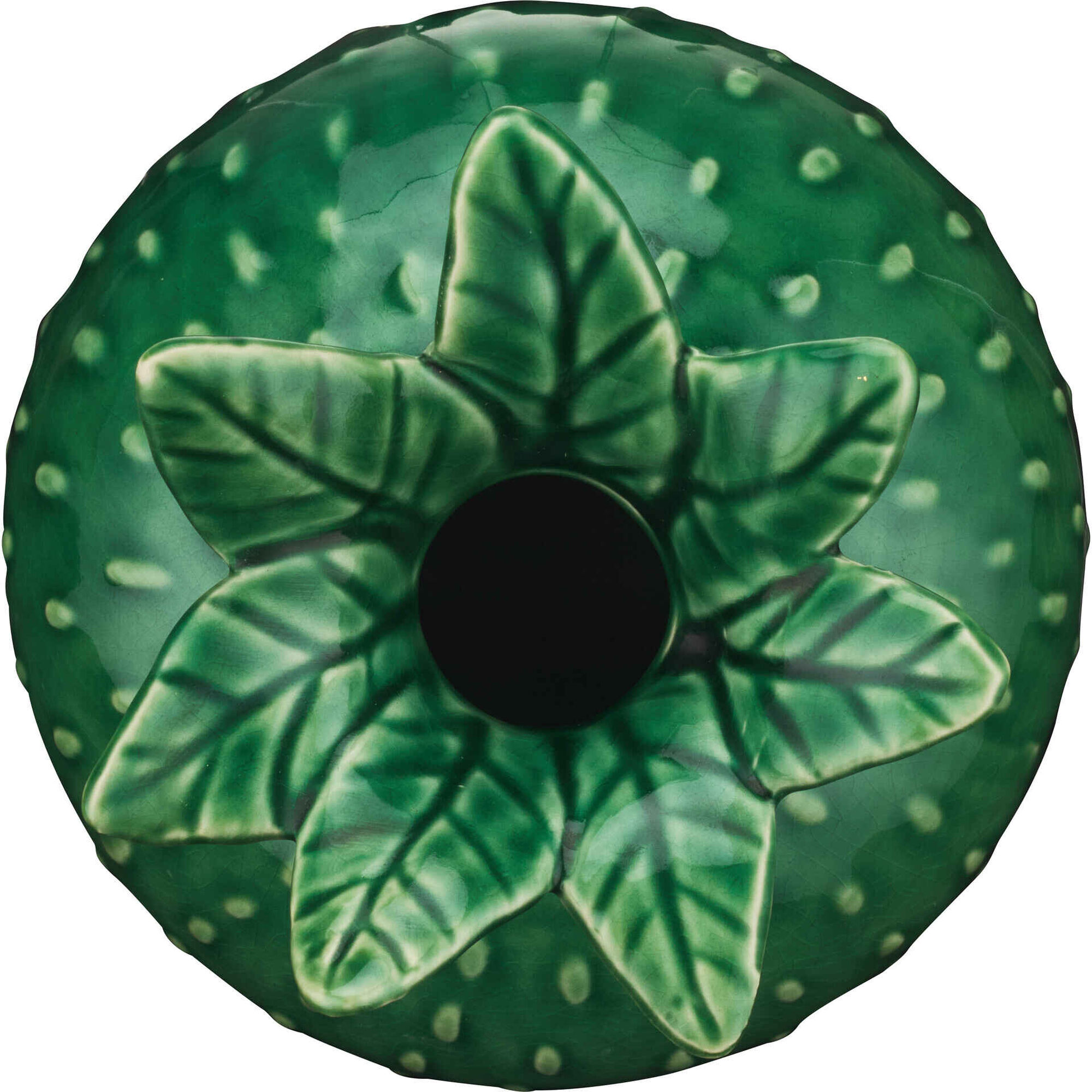 Jarra Rebento Grande 16,5x18,6cm Verde Kasa