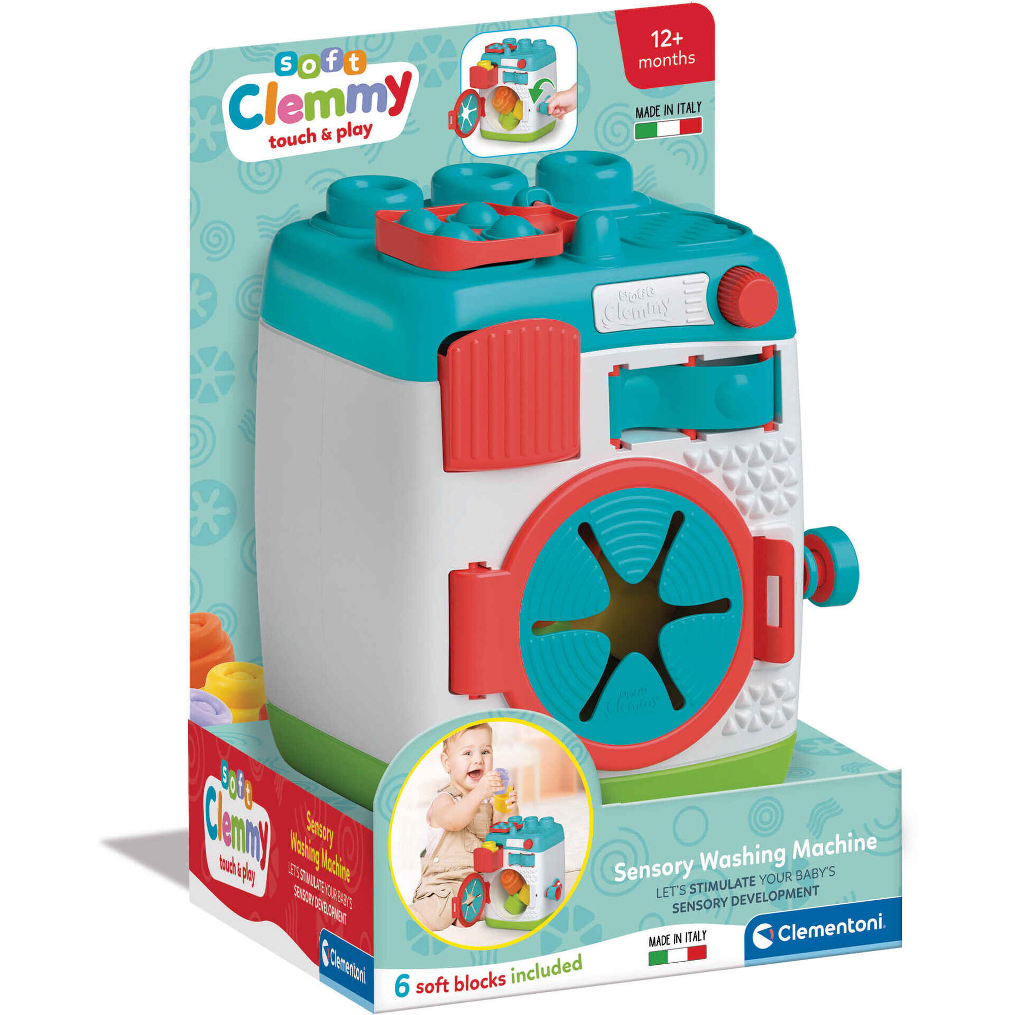 Soft Clemmy - Máquina de Lavar Sensorial