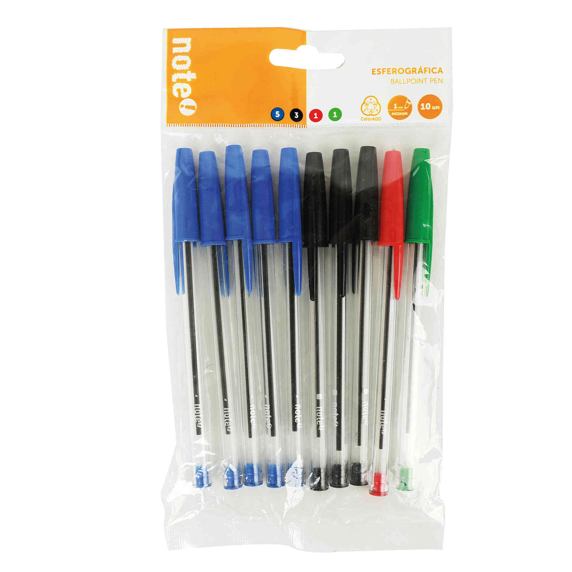 Esferográfica com 4 Cores