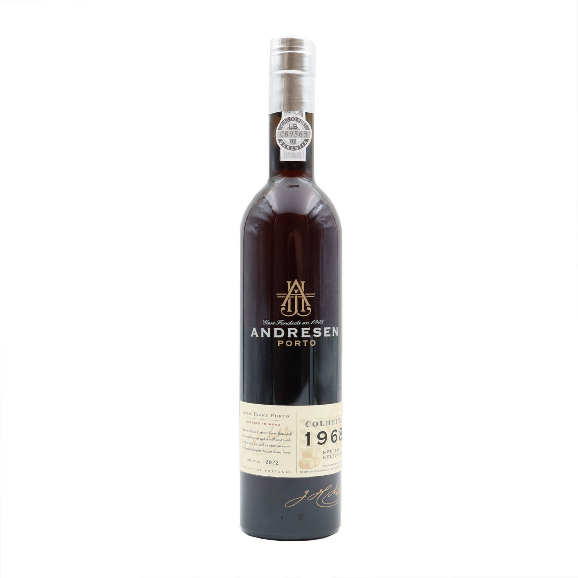 J H Andresen Vinho do Porto Colheita 1968