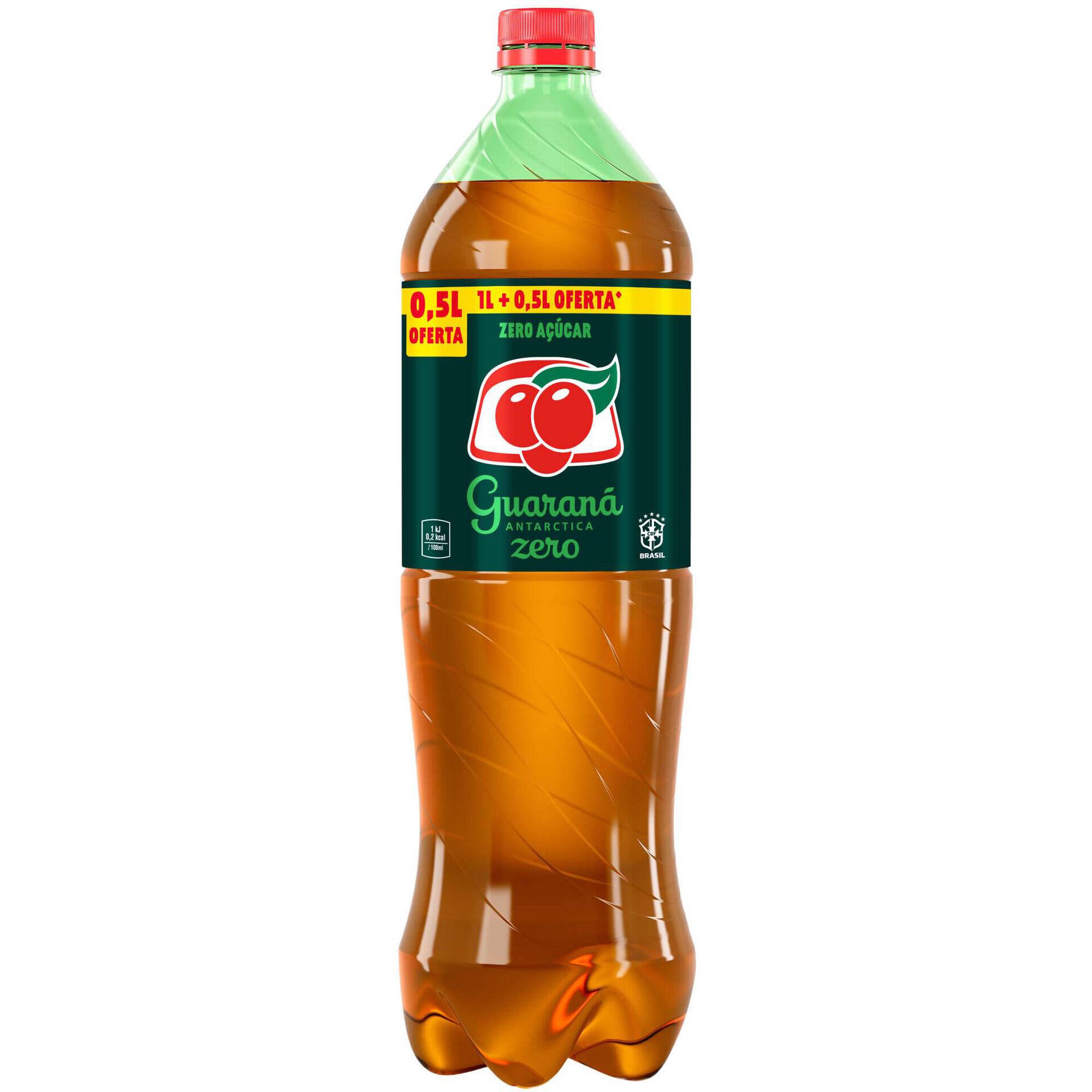 Refrigerante com G&aacute;s Guaran&aacute; Zero Antarctica