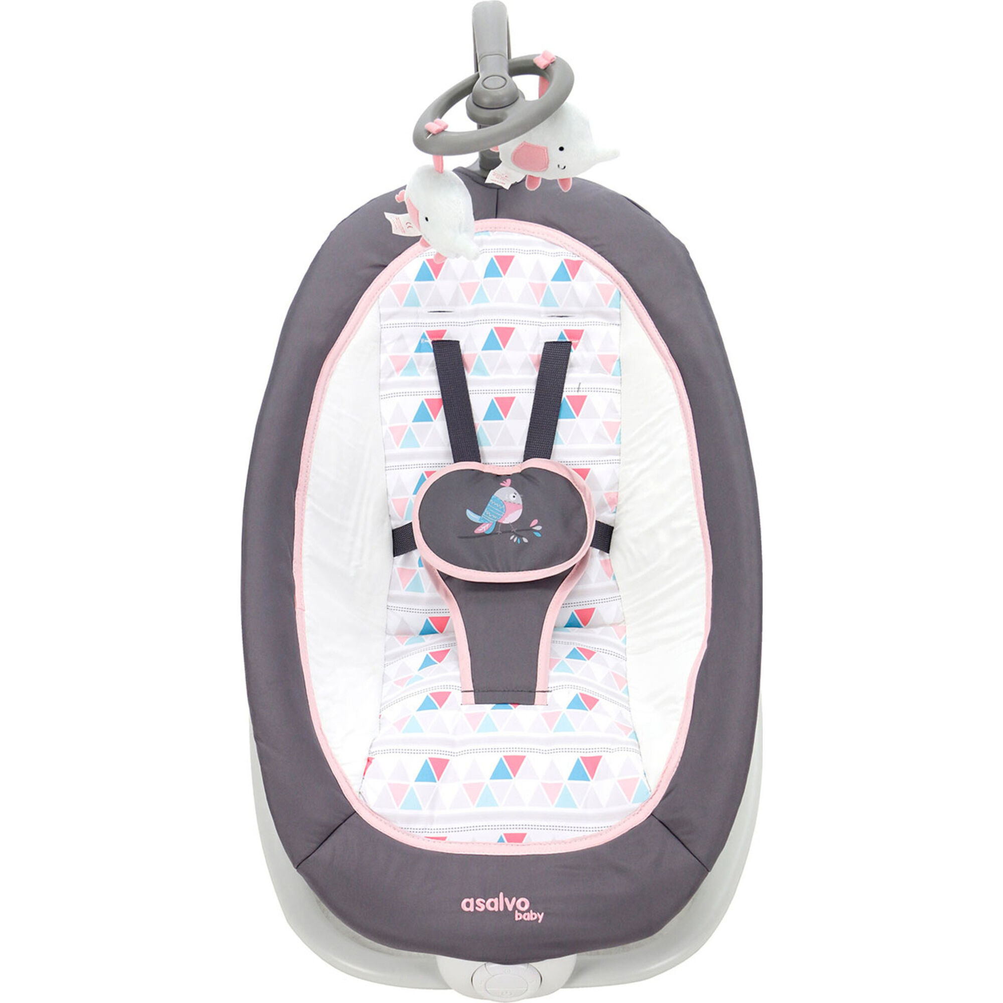 Cadeira de Repouso com Vibração e Música Rosa Fold Hamaquita