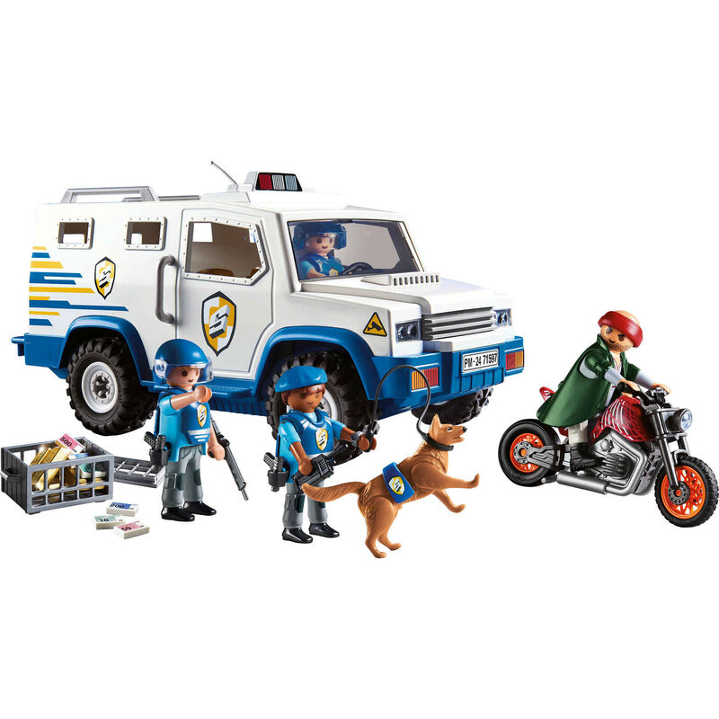 Playmobil - Carro da Polícia Blindado - 71597