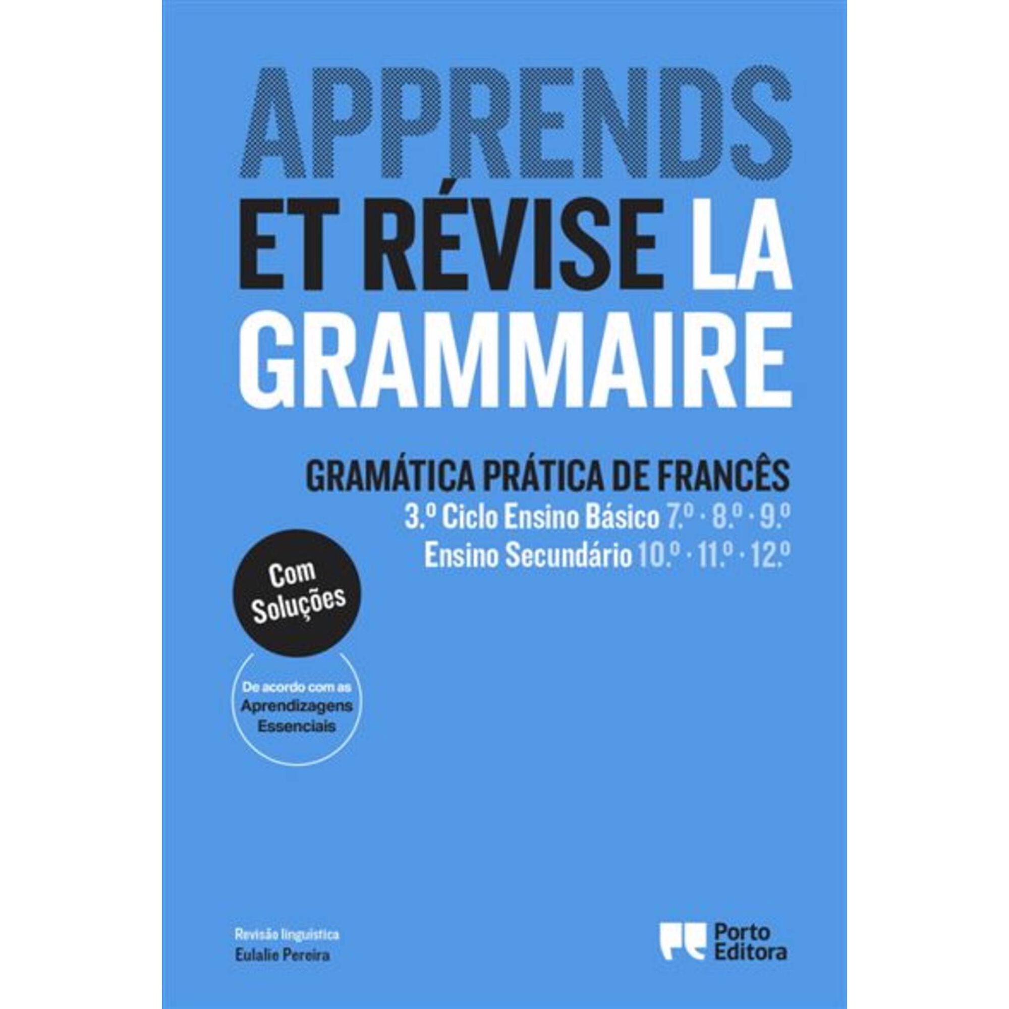 Gramática de Francês -  Apprends et Révise la Grammaire - 3º Ciclo e Secundário