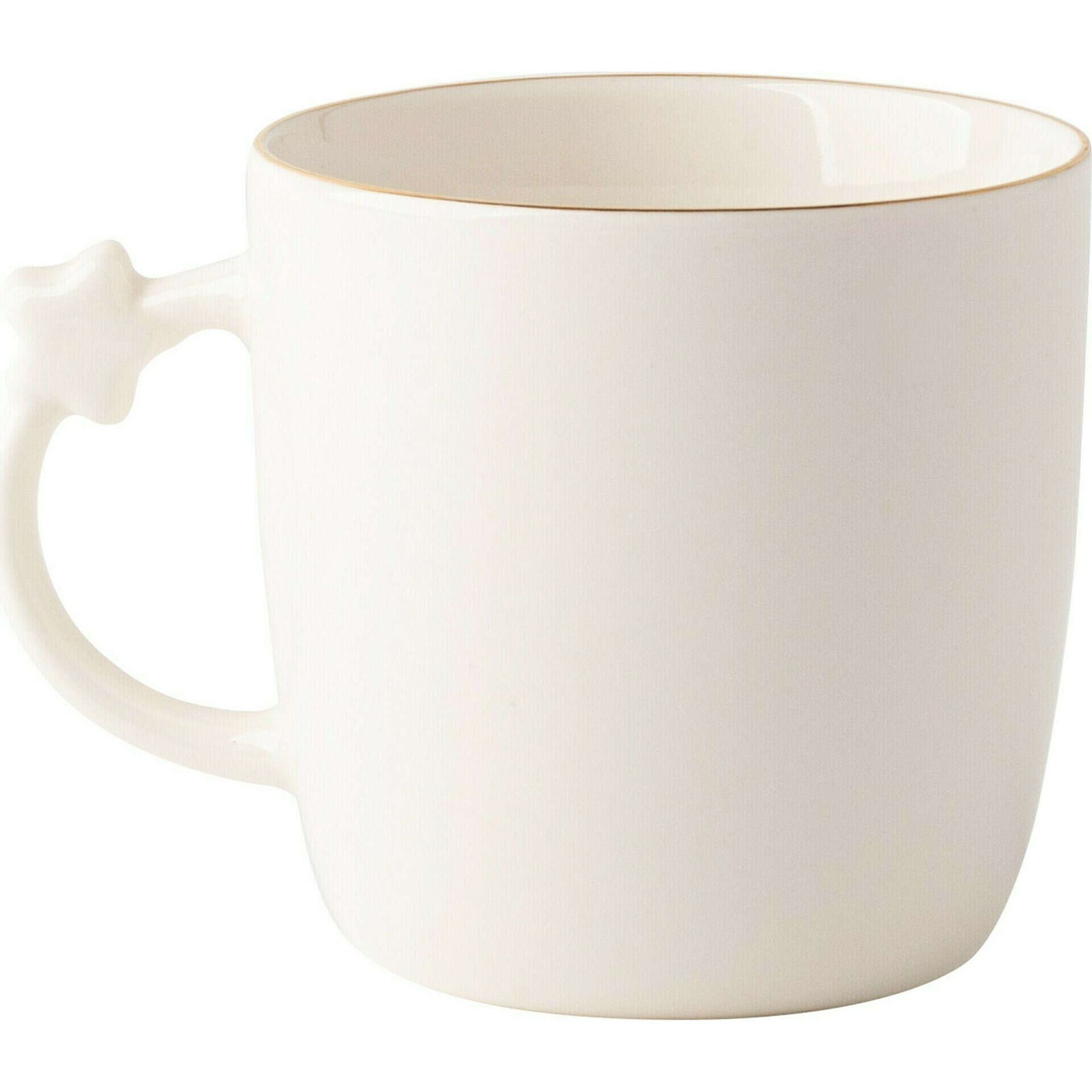 Caneca com Estrela Dourada 360ml Árvore Manual