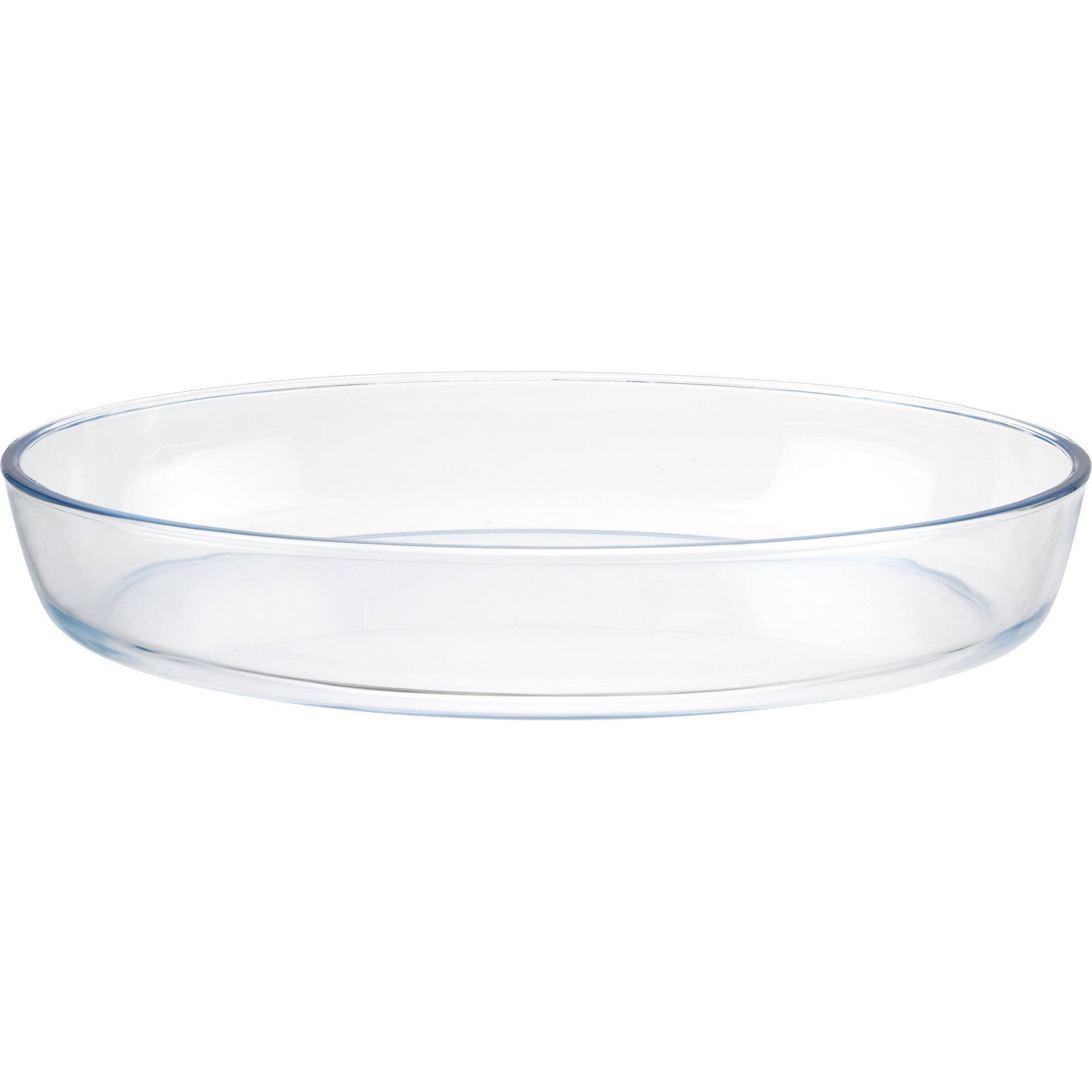 Assadeira Vidro Oval 39x27cm Assadeira Vidro Oval 39x27cm