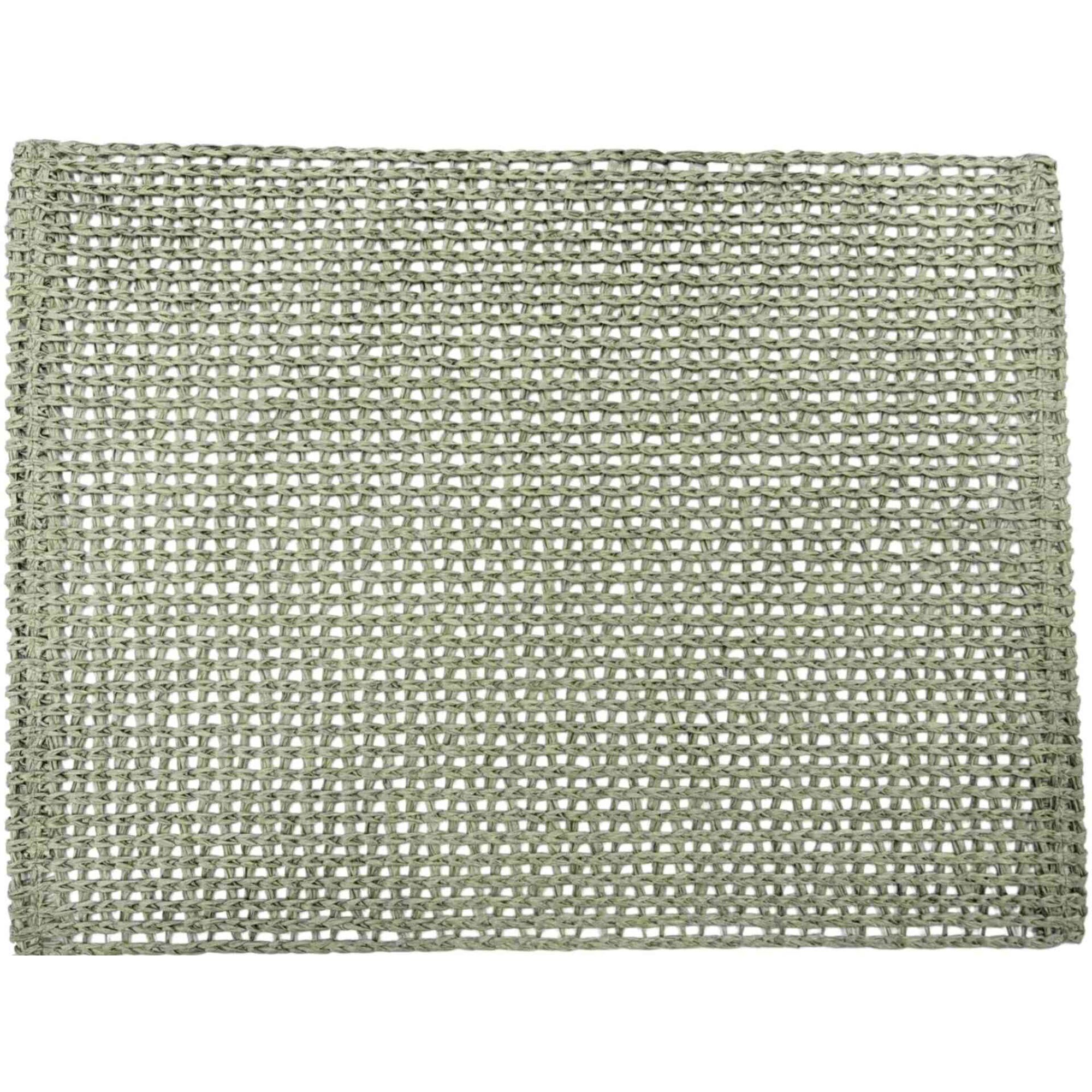 Individual Palhinha 40x30cm Verde Deep Moss Kasa