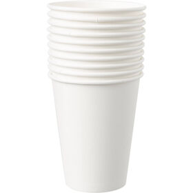 Conjunto 10 Copos Cerveja 350ml Papel Branco