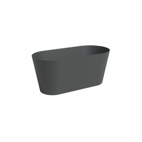 Floreira Plástico 30cm Antracite