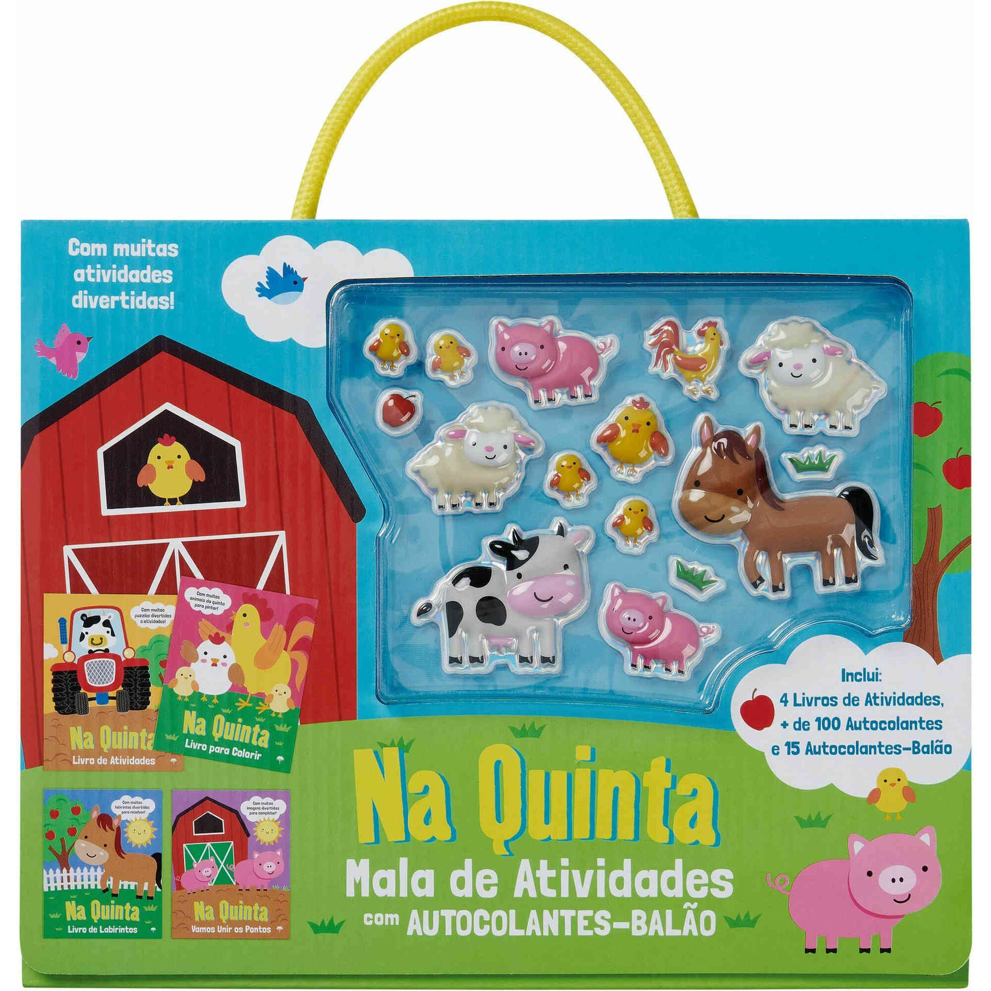 Na Quinta - Mala de Atividades com Autocolantes Balão