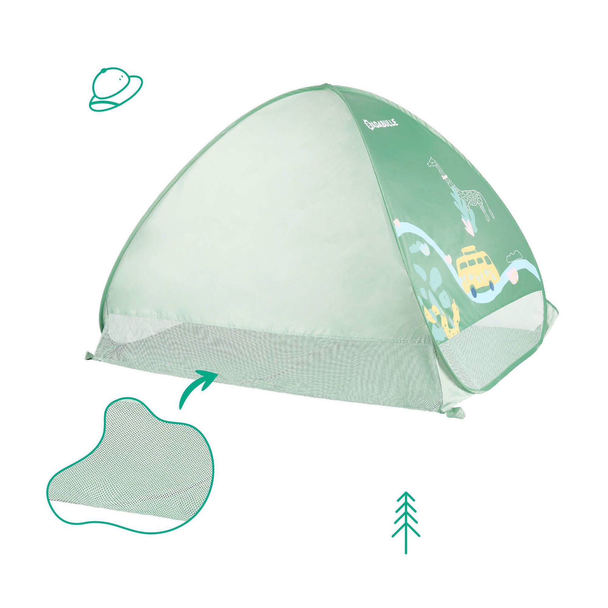 Tenda Anti UV Safari