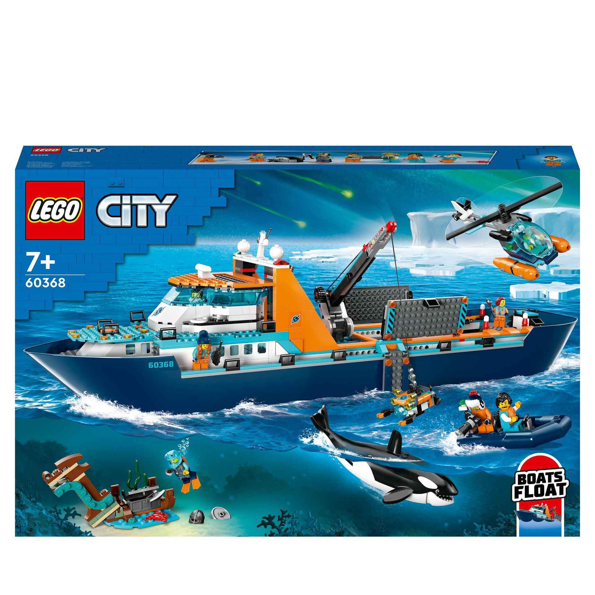 Navio Explorador do Artico 60368 LEGO City Continente Online