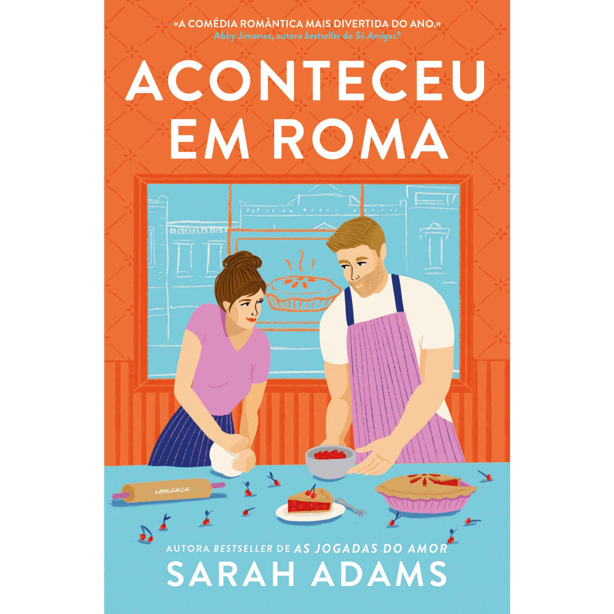 Aconteceu em Roma de Sarah Adams