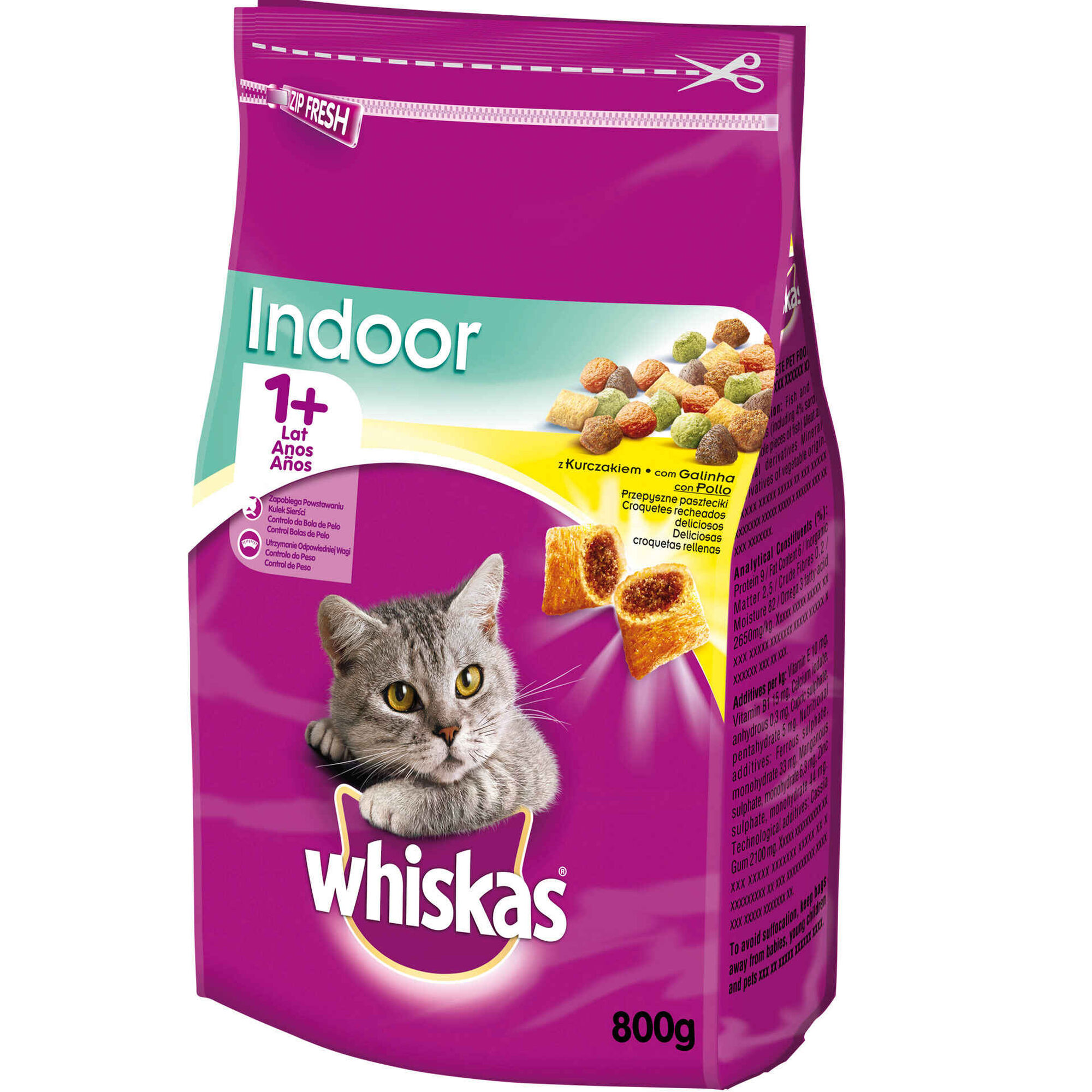 Ração para Gato Adulto Indoor Frango Ração para Gato Adulto Indoor Frango