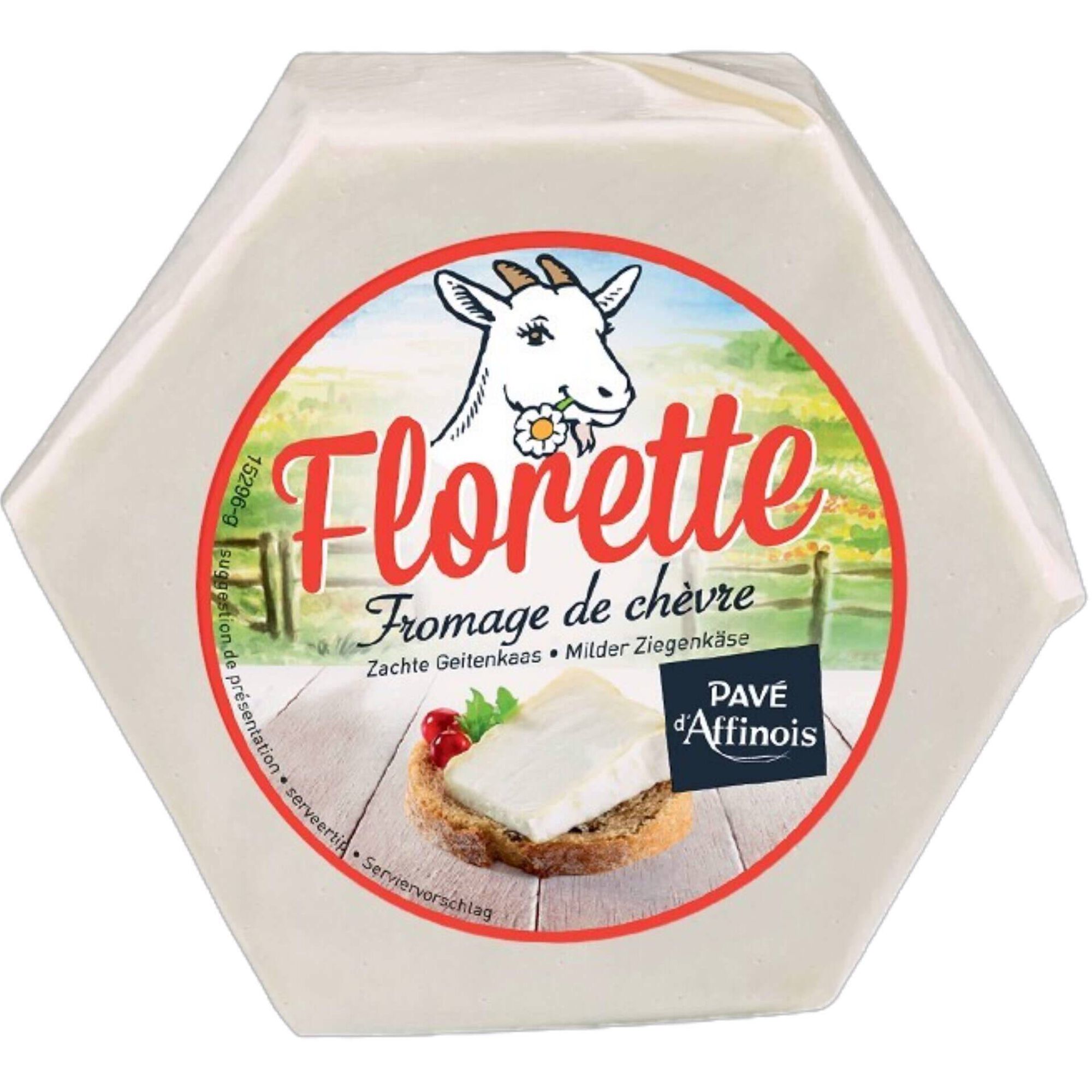 Queijo Florette de Cabra Pav&eacute; D'Affinois