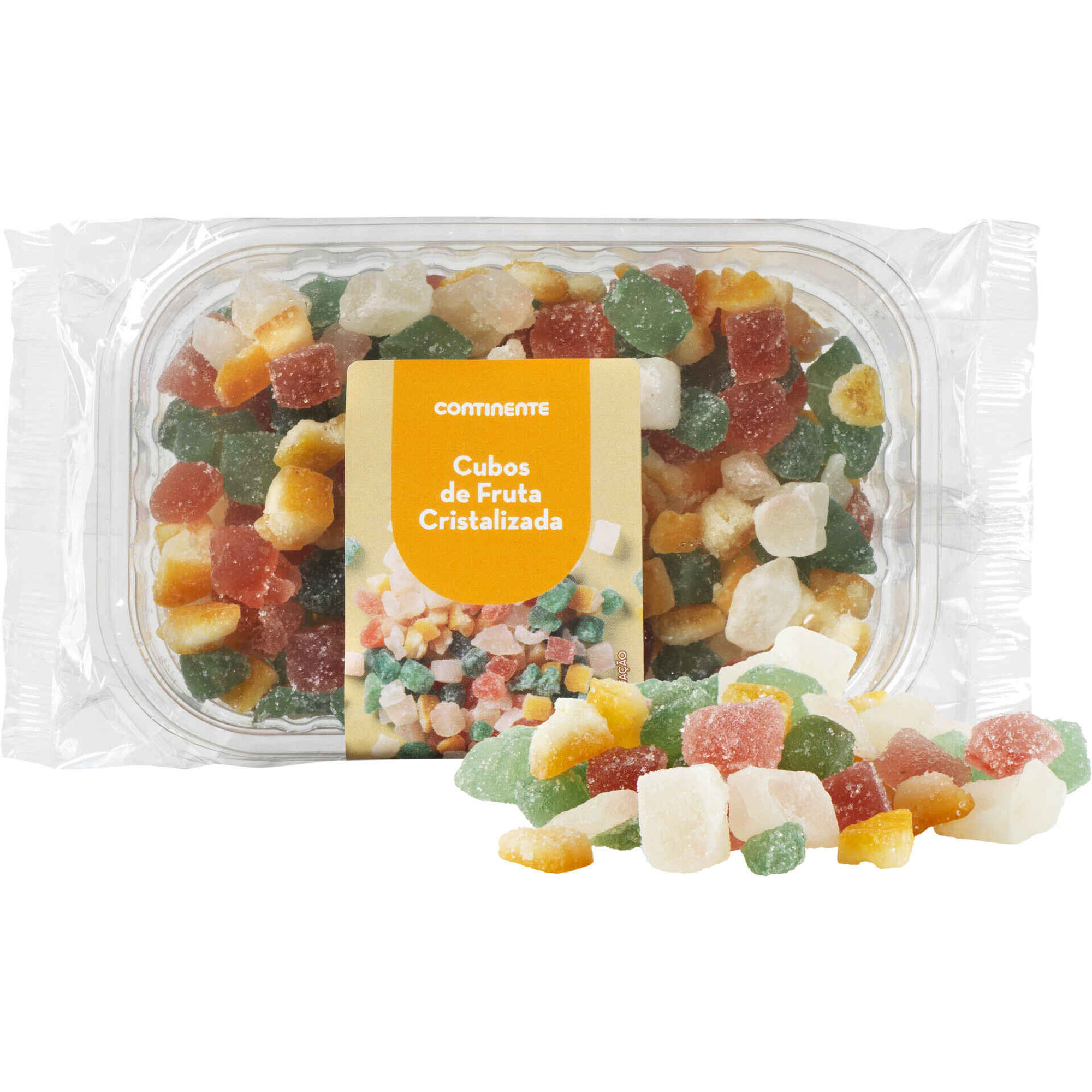 Cubos de Fruta Cristalizada