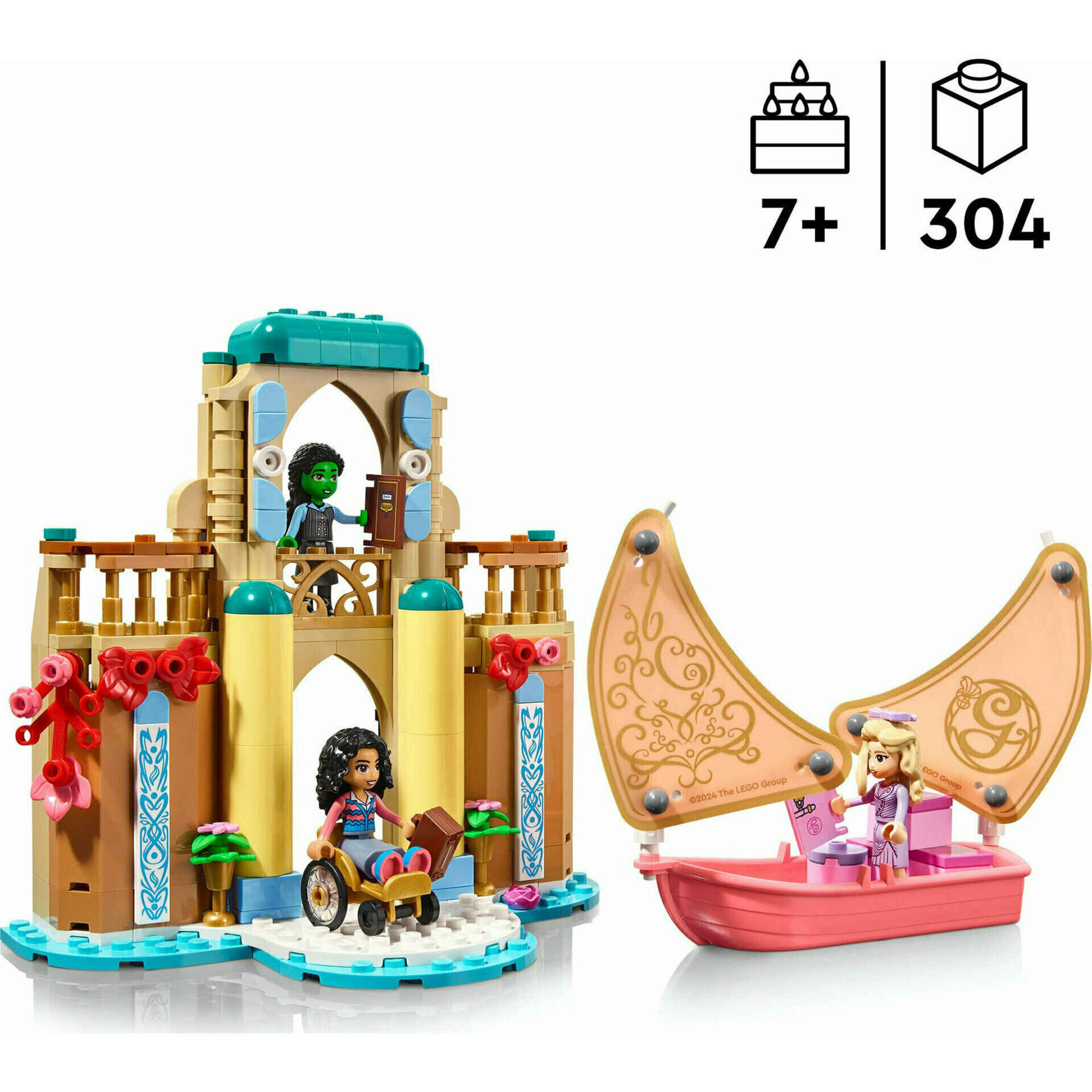 Glinda, Elphaba e Nessarose na Shiz University - 75681