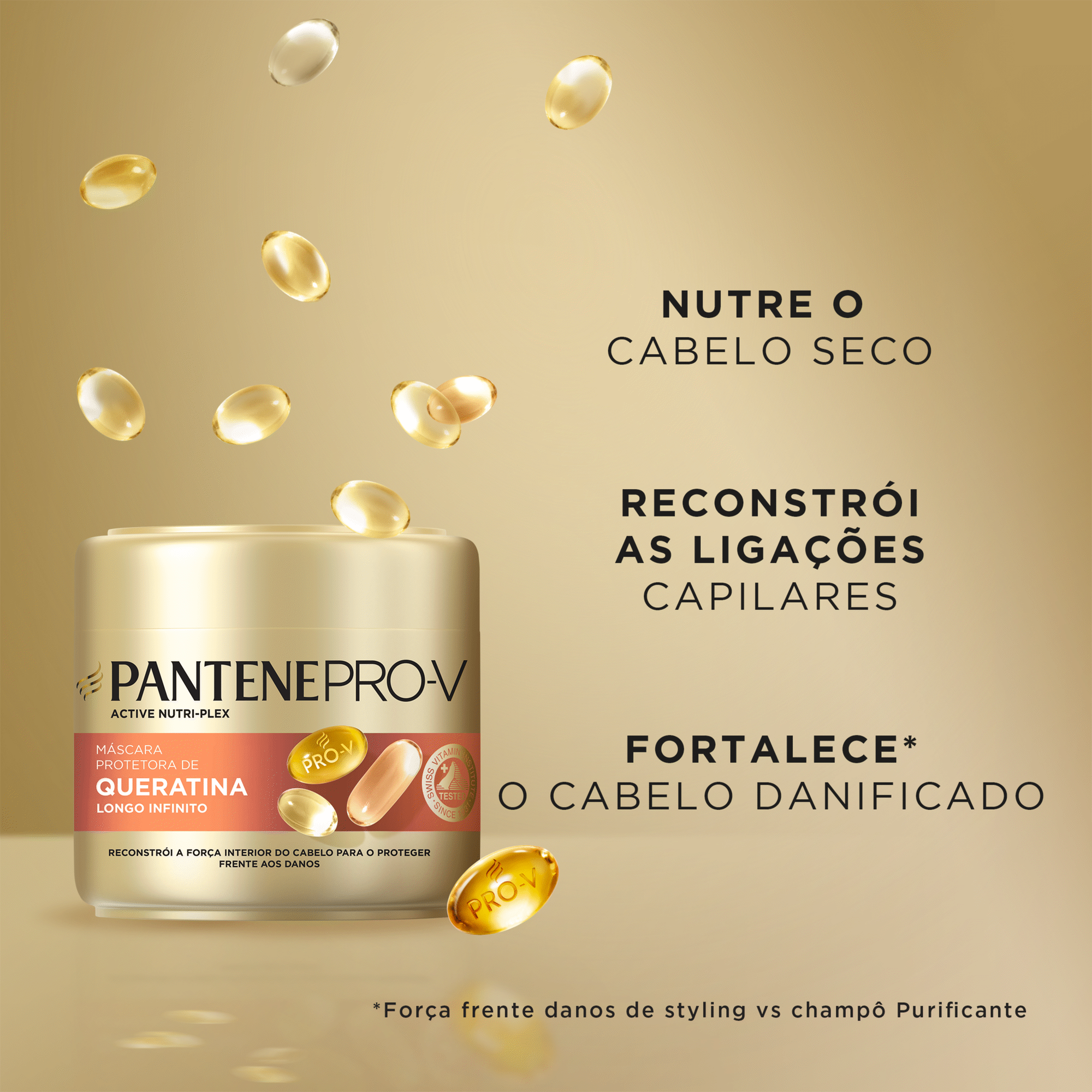 Máscara Cabelo Longo Infinito