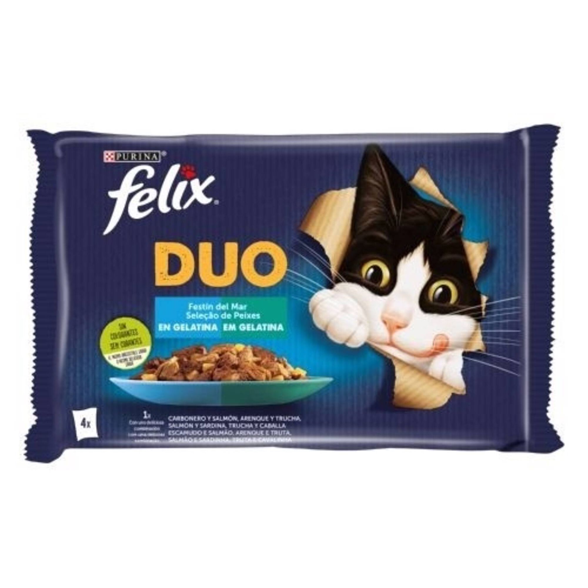 Comida Húmida para Gato Duo Peixe