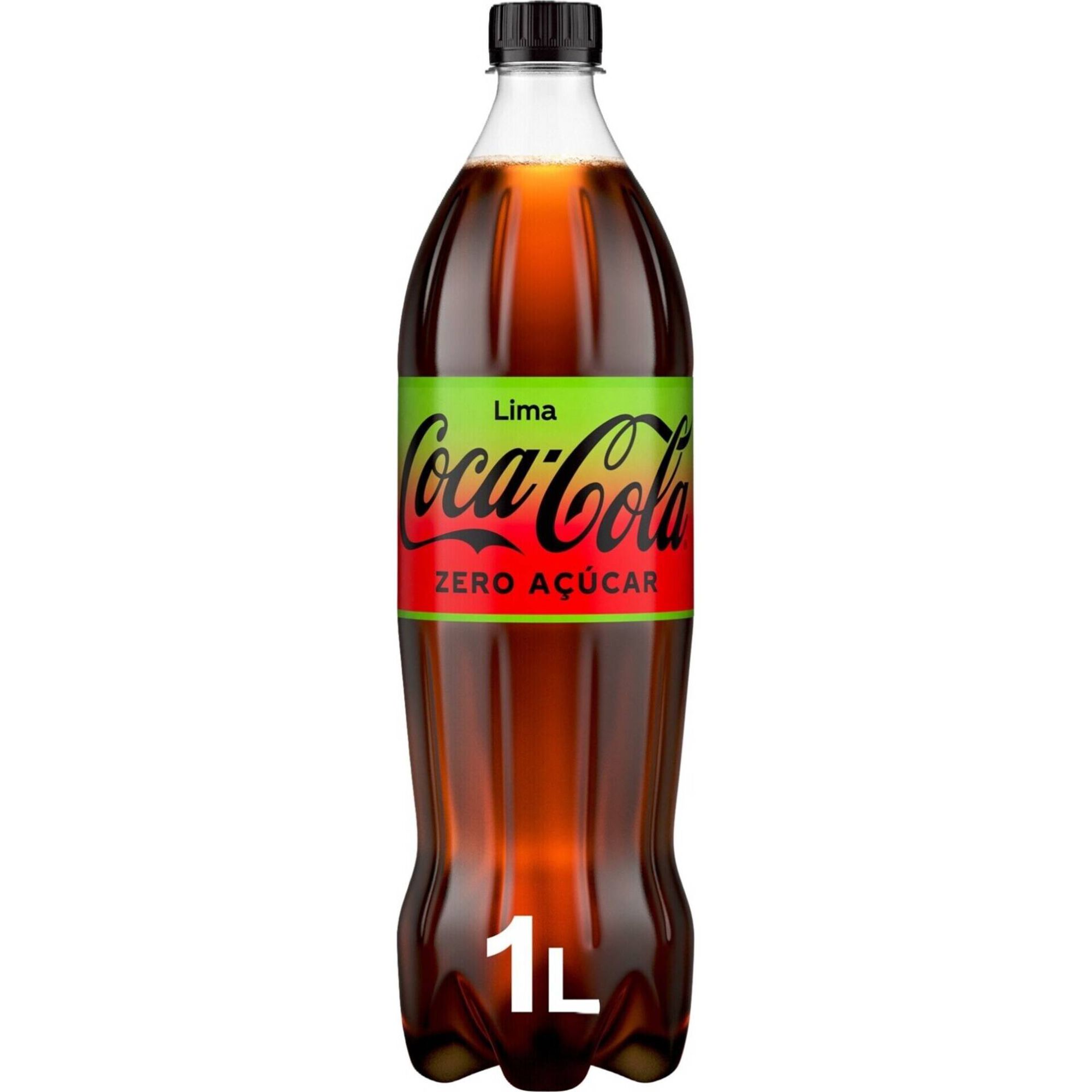 Refrigerante com G&aacute;s Cola Zero Lima Coca-Cola
