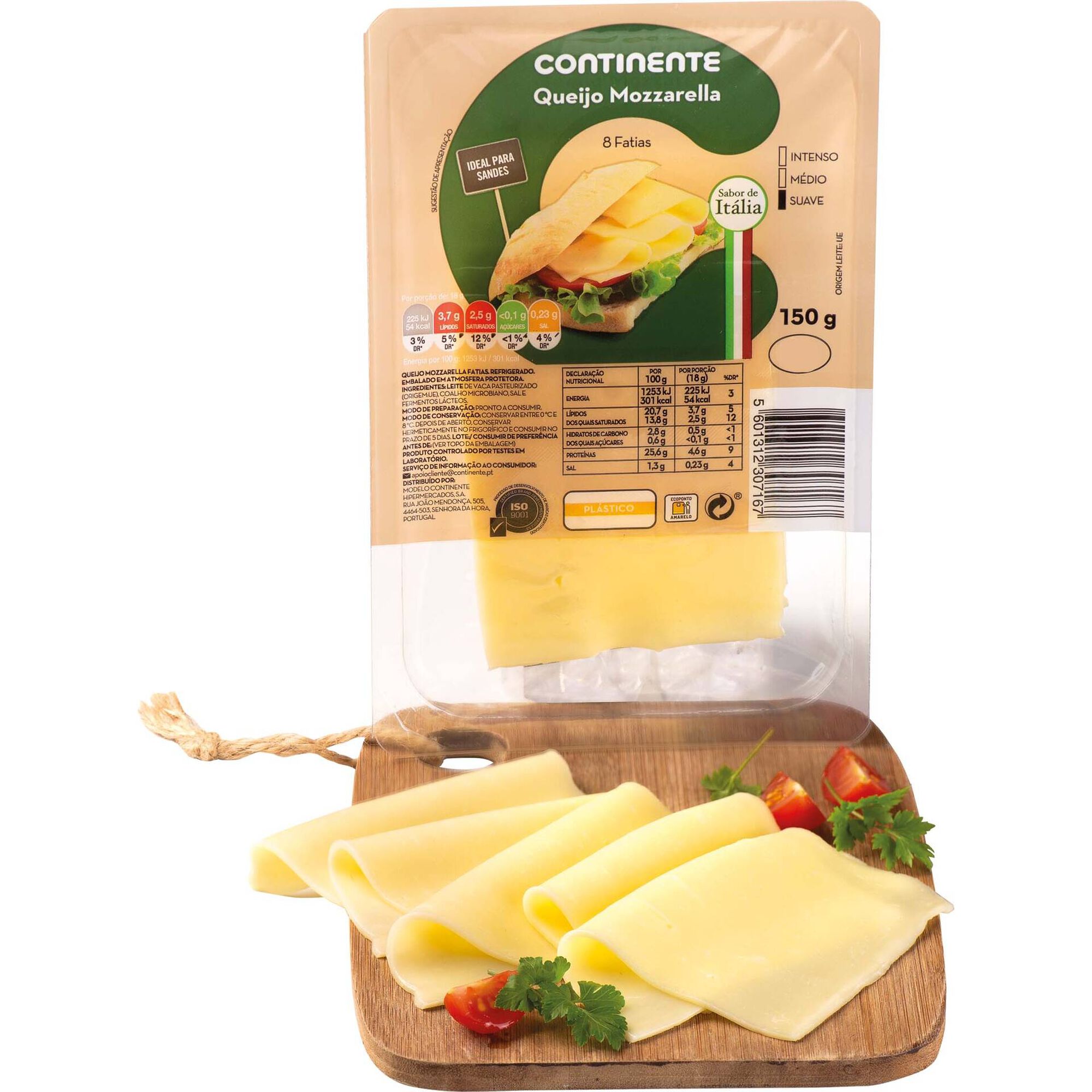Queijo Mozzarella Fatiado Queijo Mozzarella Fatiado