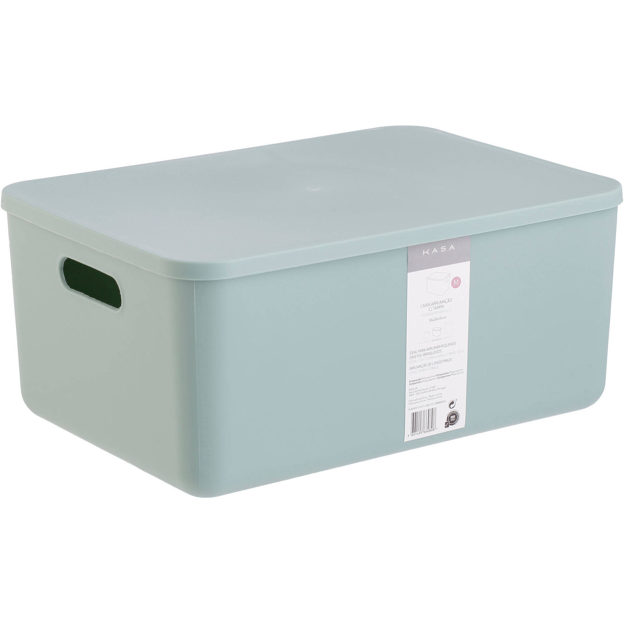 Caixa Arruma&ccedil;&atilde;o Pl&aacute;stico Verde