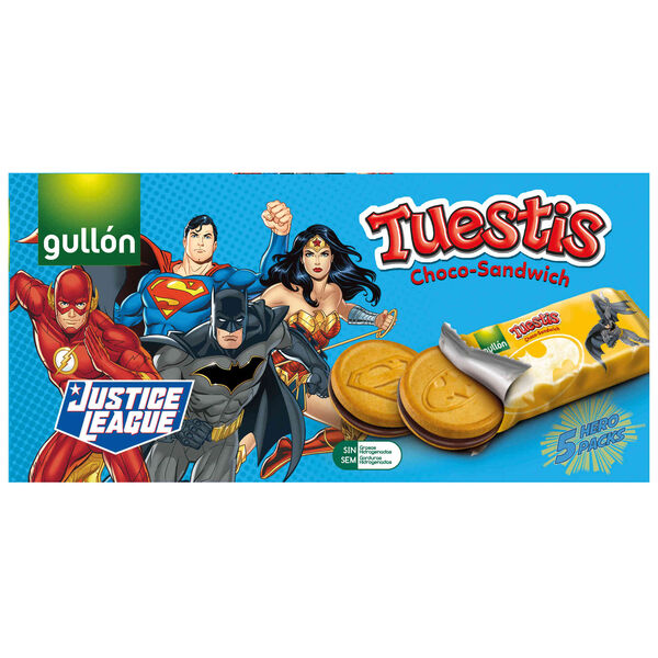 Bolachas Recheadas Cacau Tuestis Gullón