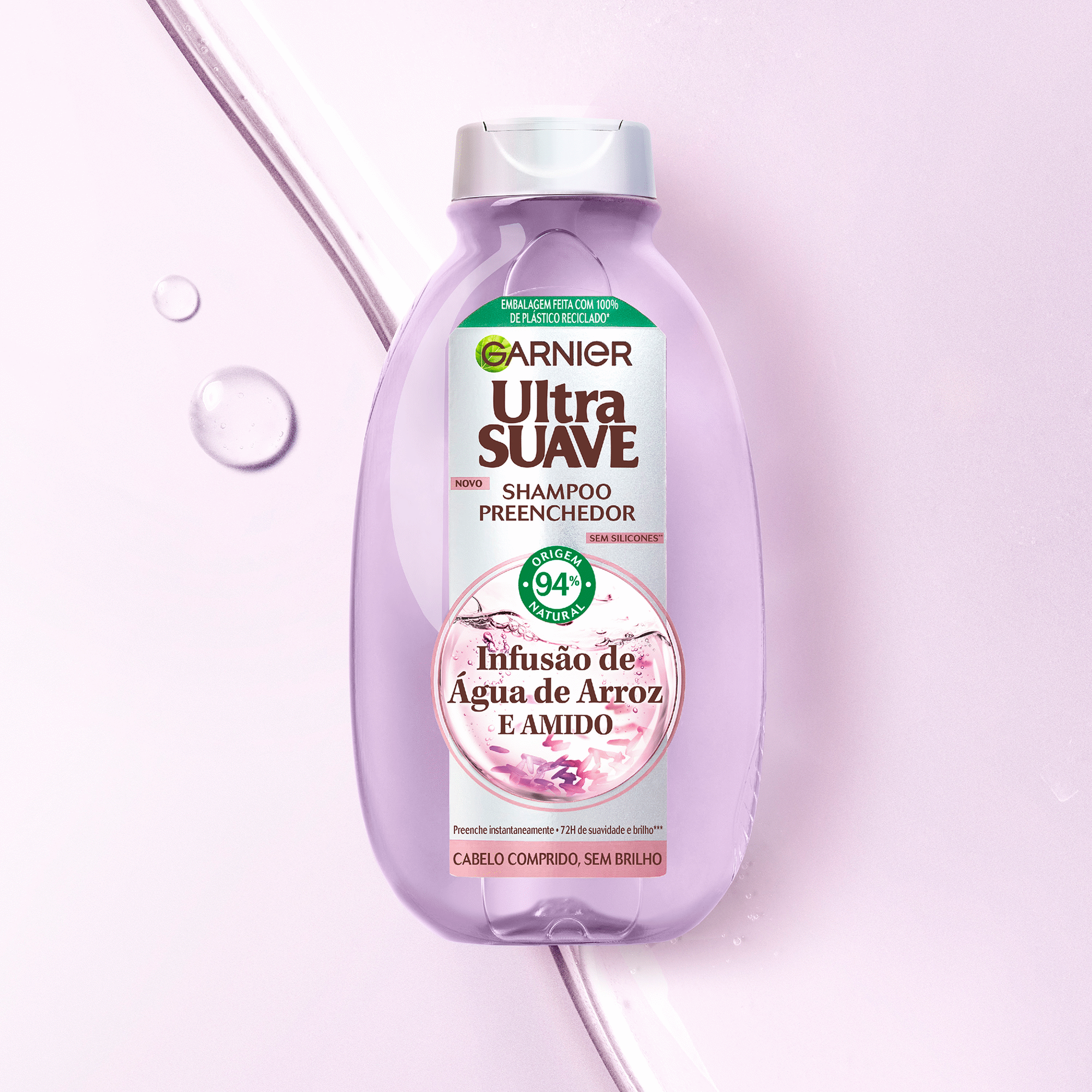 Champ&ocirc; Ultra Suave &Aacute;gua de Arroz