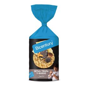 Tortitas de Milho Cogumelos, Trufas e Parmesão