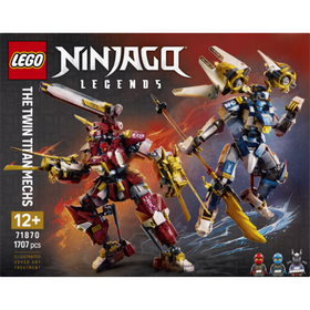 LEGO Ninjago - A Dupla de Rob&ocirc;s Tit&atilde;s - 71870