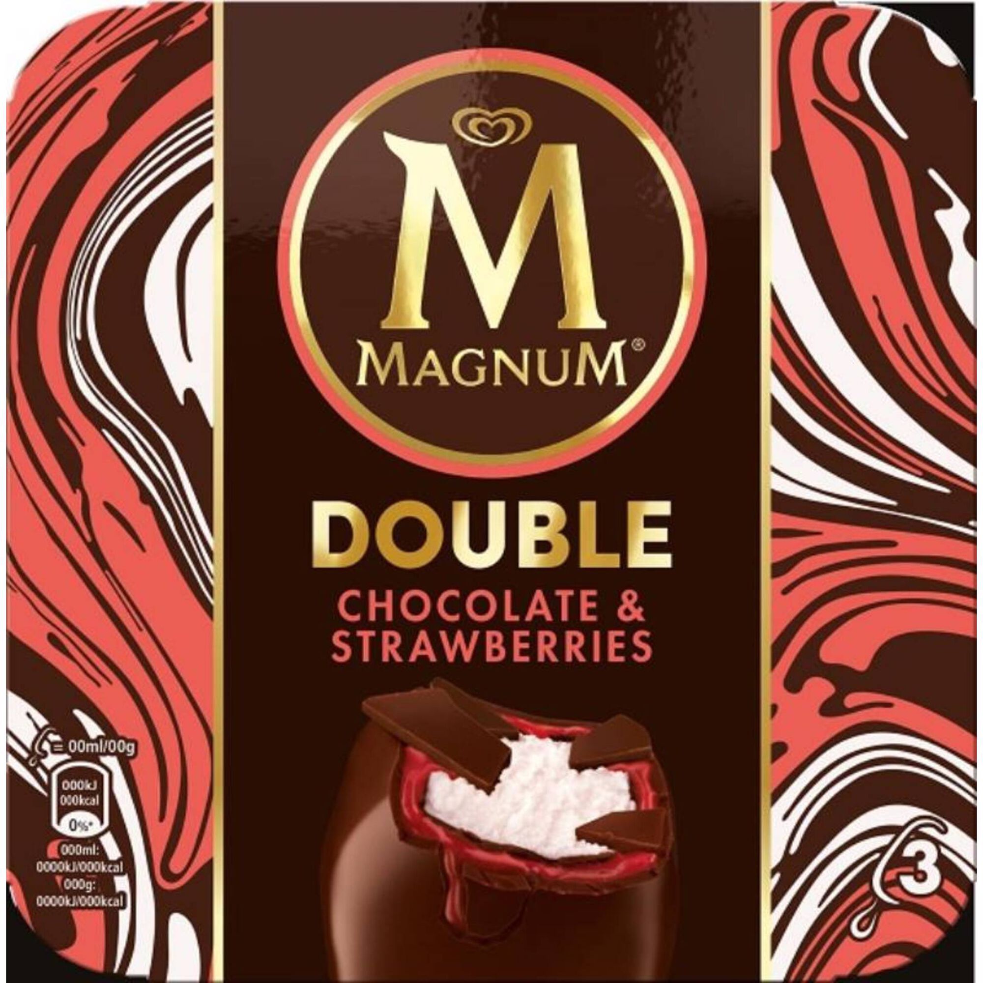 Gelado Double Chocolate e Morango Gelado Double Chocolate e Morango