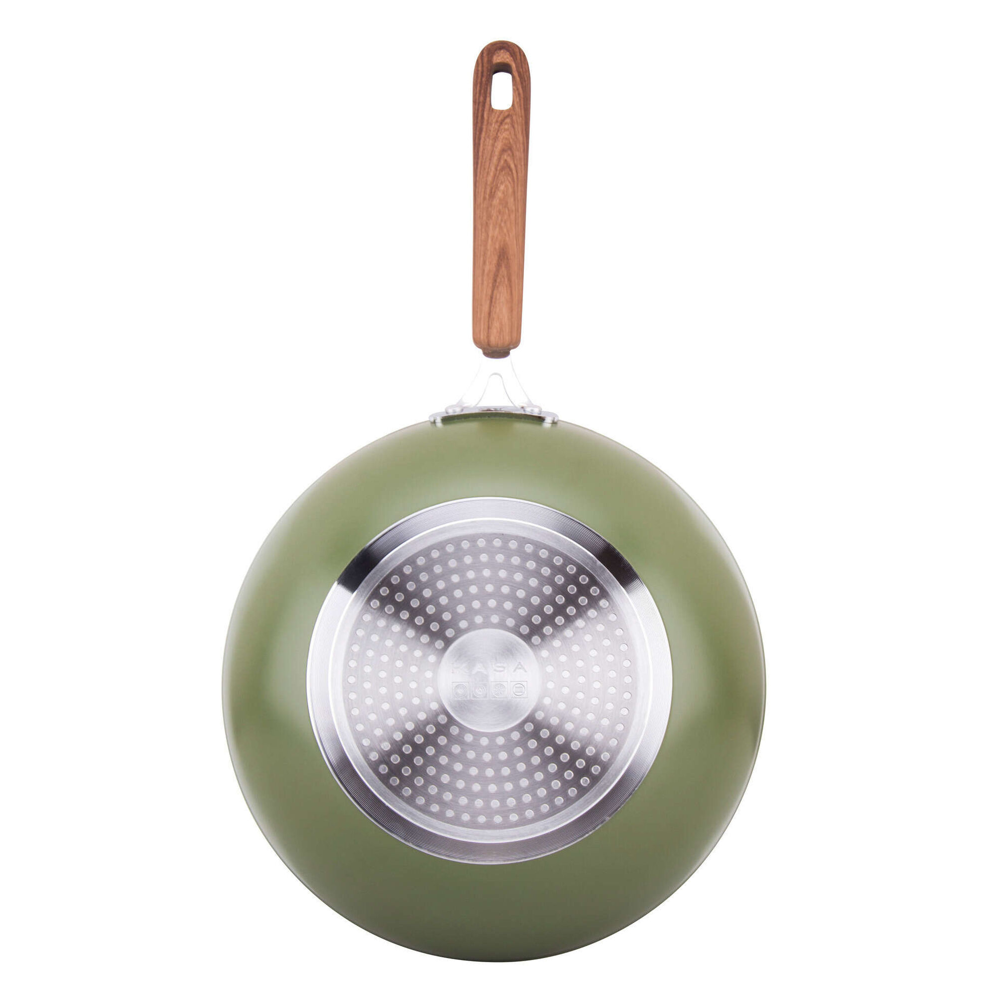 Wok Antiaderente Alumínio 28cm Oliveira Gourmet